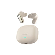 Porodo Gravis True Wireless Earbuds with Touch Control, Up to 5 Hours Play Time, 300mAh Charging Case & 38mAh Earbuds Battery, Sweat & Water Resistant, Voice Assistant, Stereo Sound - Cream