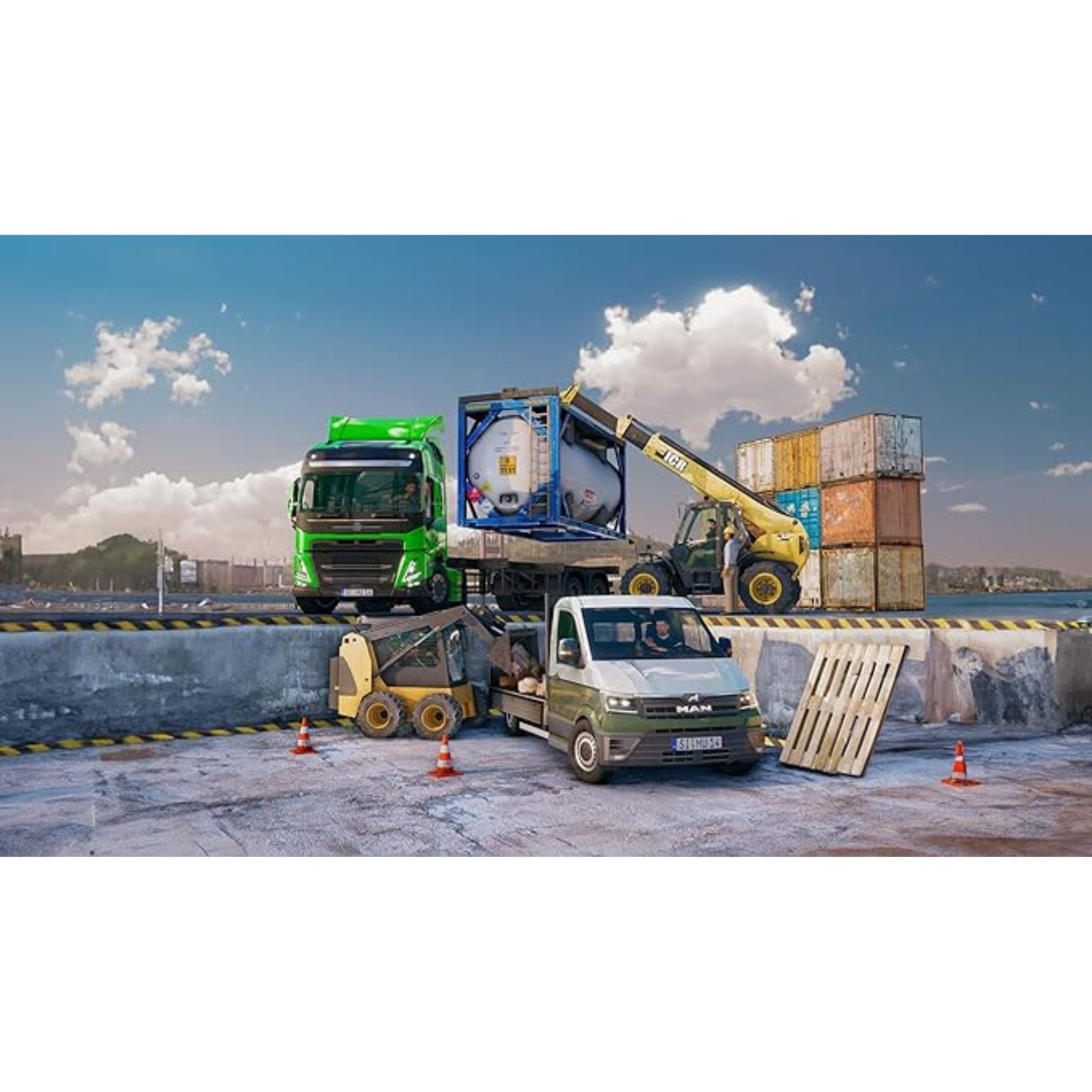 PlayStation Truck & Logistics Simulator PS5 Edition - Simulation Driving and Logistics Management Game