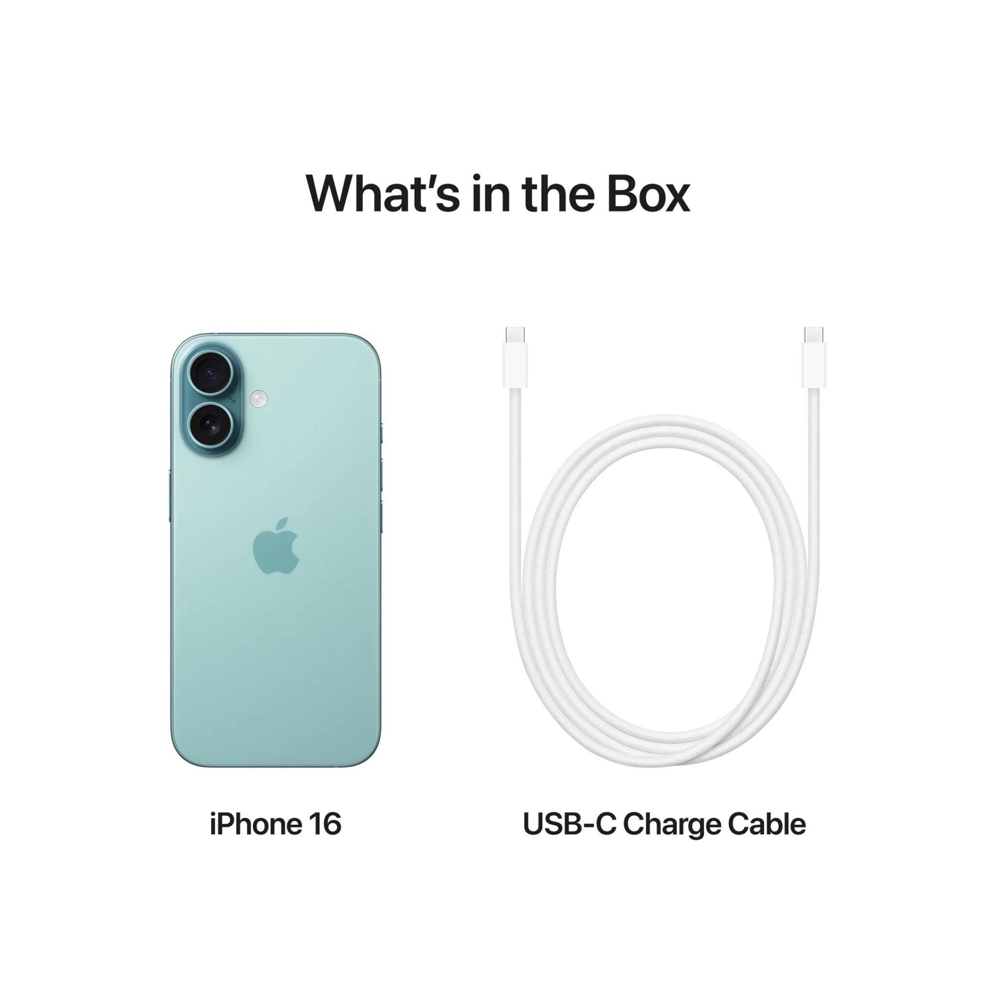 Apple iPhone 16 (128 GB) - Teal (INDIA)