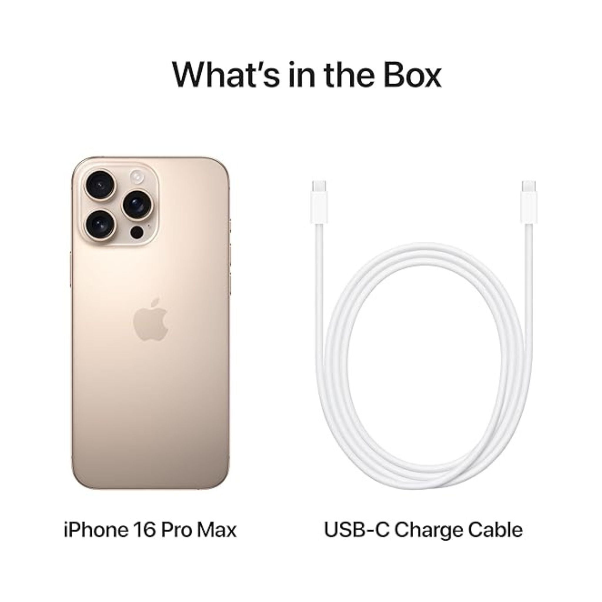 Apple iPhone 16 Pro Max (512GB) – Desert Titanium - UAE version