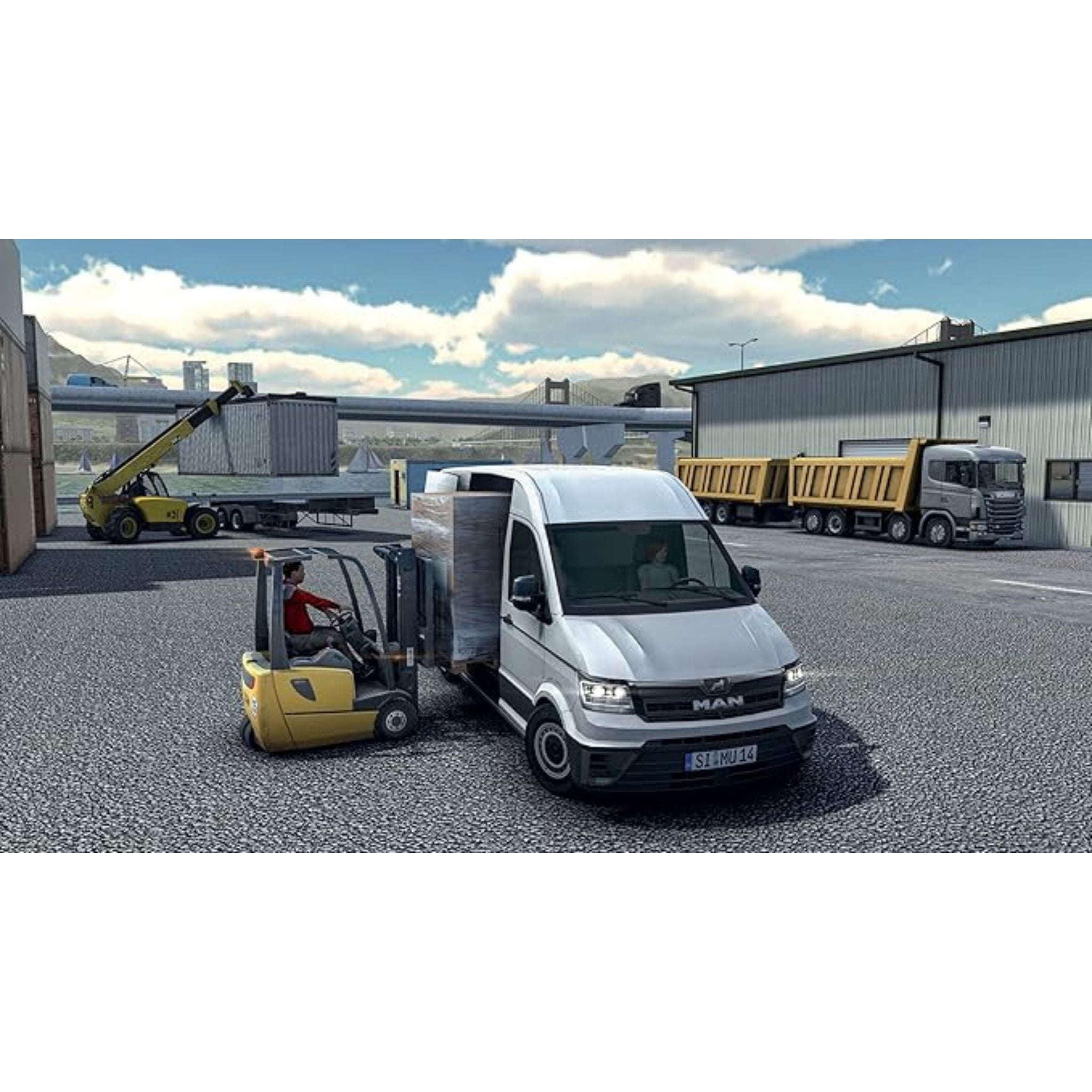 PlayStation Truck & Logistics Simulator PS5 Edition - Simulation Driving and Logistics Management Game