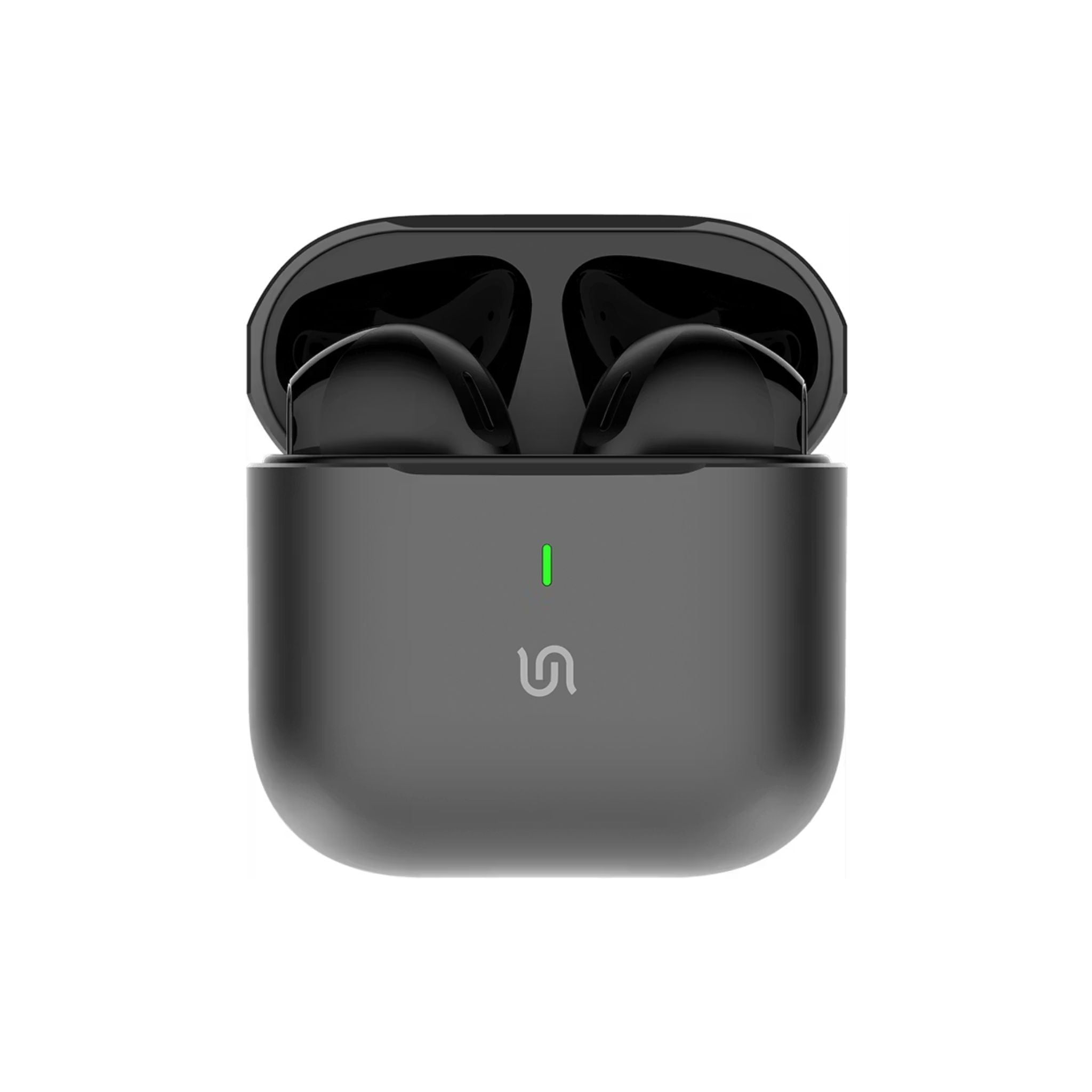 Porodo Soundtec Jetpods In-Ear Wireless Earbuds with 5 Hours Music Playback Time, Bluetooth Version 5.4, 10m Transmission Range, Type-C Charging, Immersive Audio, Ergonomic Fit, Hands-Free Call - Black