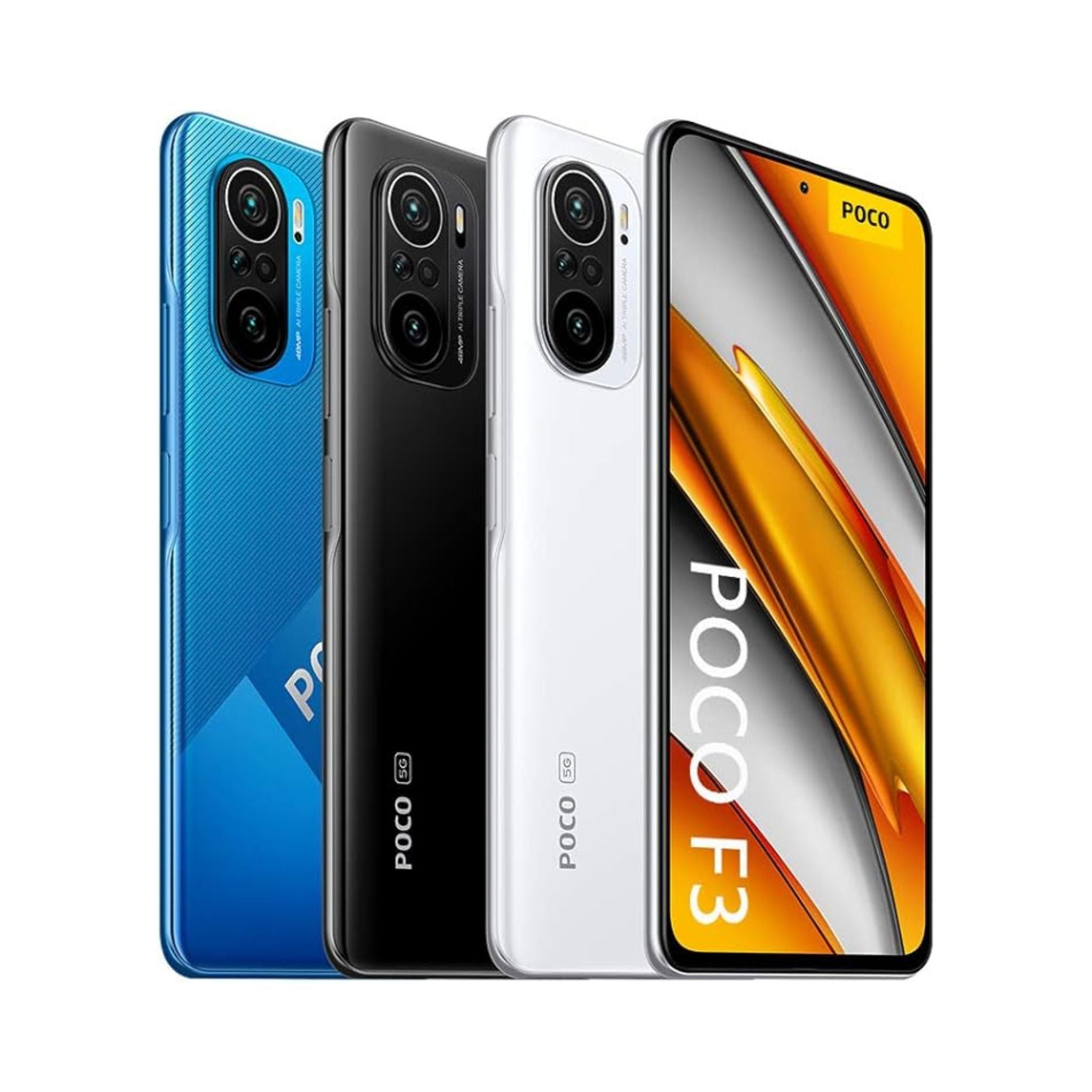 Xiaomi Poco F3 Dual-SIM 128GB ROM + 6GB RAM  5G Smartphone -Arctic White