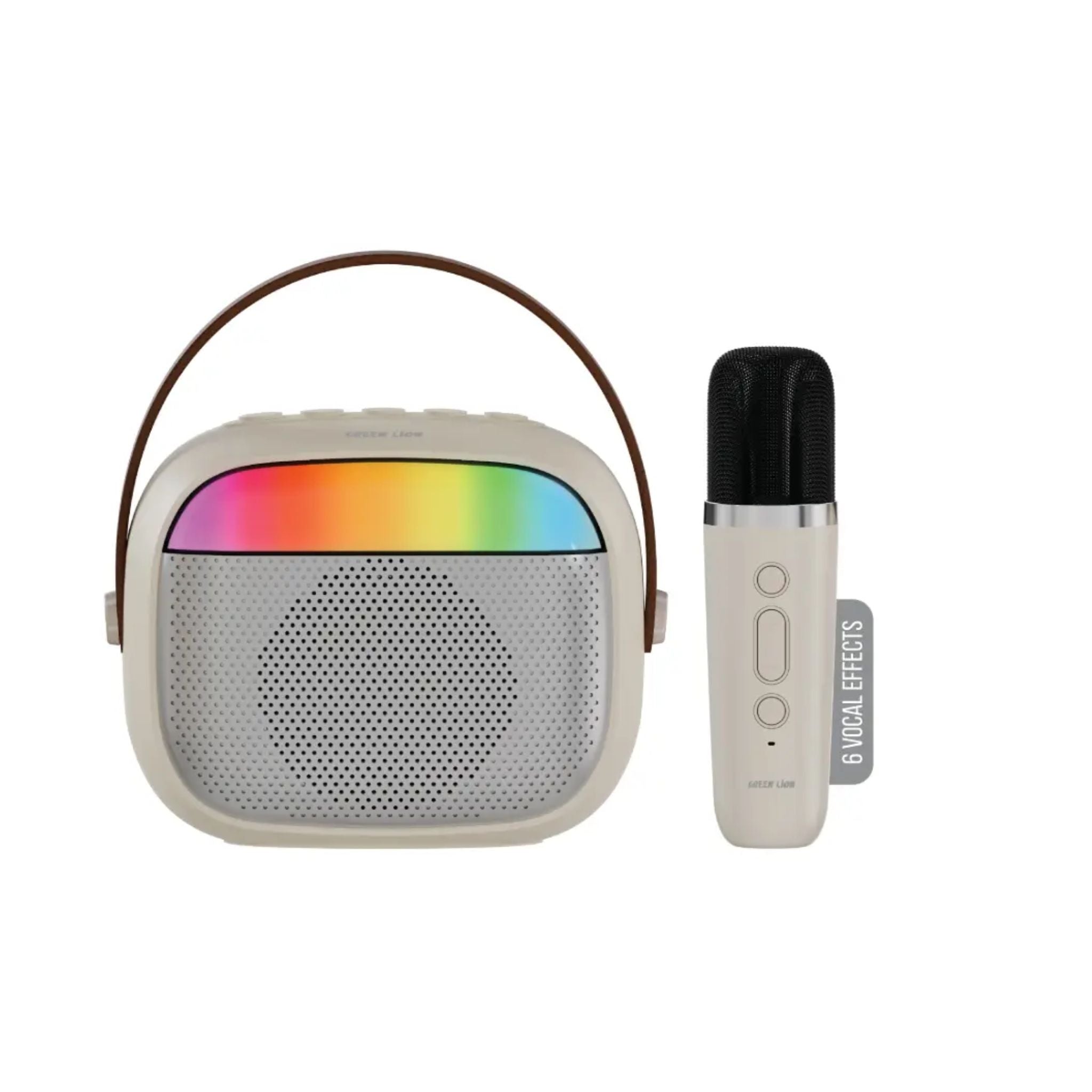 Green Lion Melody Mini Karaoke Speaker - Beige