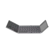 Foldable keyboard on a white background
