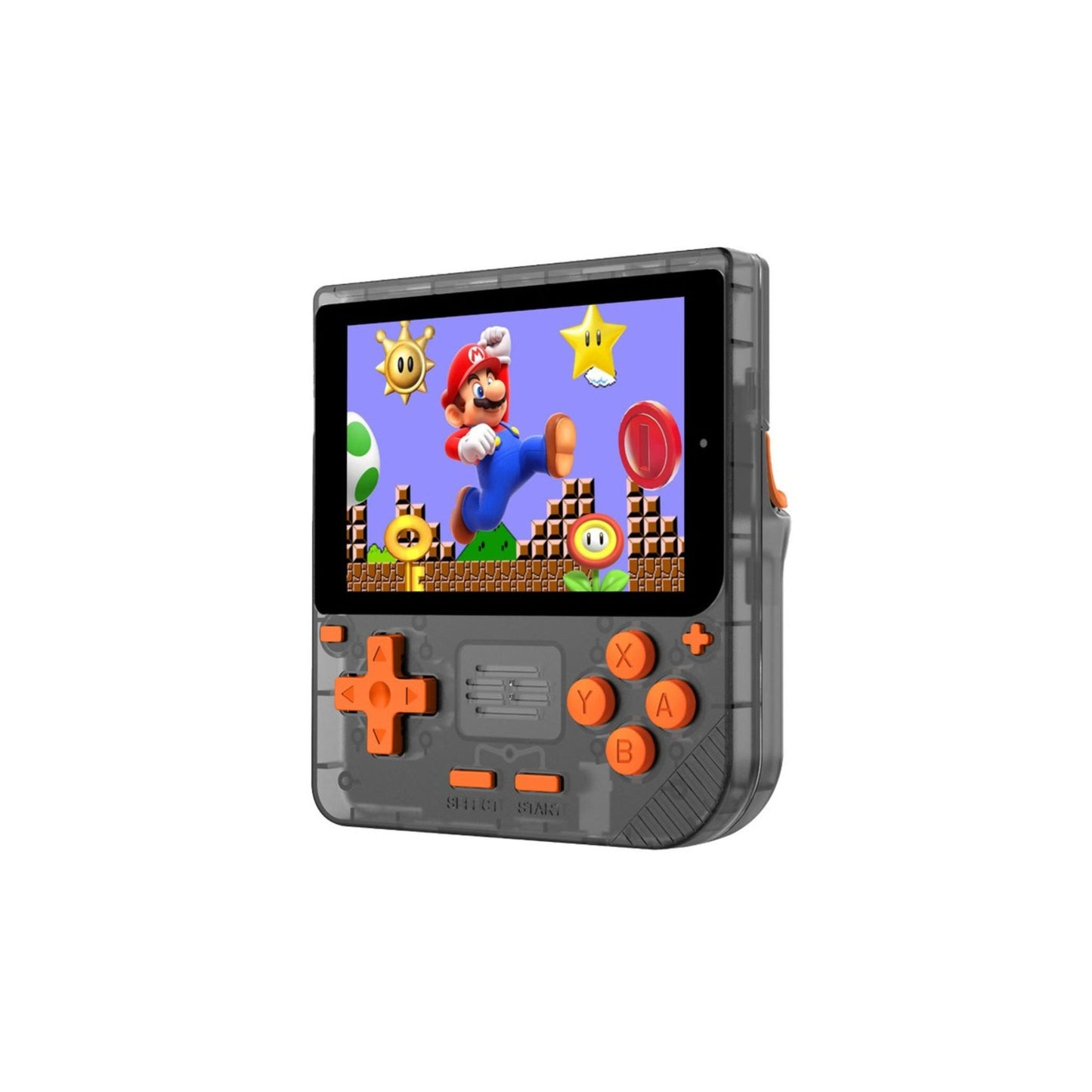 Porodo Gaming 3.5" IPS Full Lamination Screen Handheld Transparent Retro Game Console