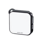 Green Lion Solar Lumix Portable LED Light with Built-in Power Bank, 10W Power, 4 Light Modes, Up to 24 Hours Working Time, 1000 Lumens Brightness, 4000mAh Battery, 1W Solar Input - Gray