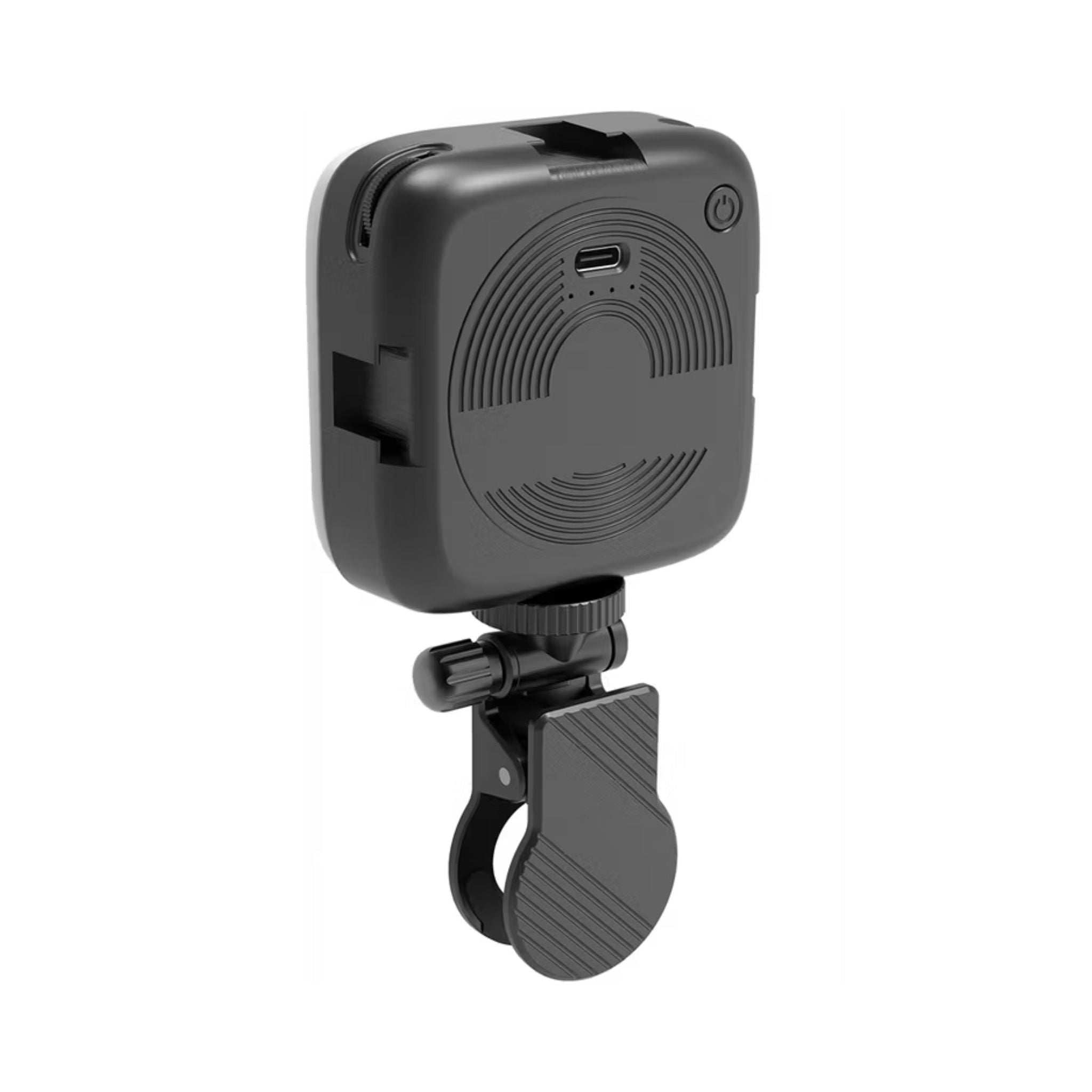 Green Lion Mini Snap Light, ABS Material, 2000mAh Battery Capacity, 100-1250Lm Brightness, 2-8 Hours Working Time, 3 Hours Charging Time, Type-C Charging Port - Black