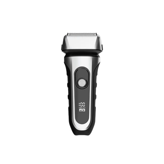 Green Lion Ultra Glide Men's Shaver | 3.7V 600mAh Li-Battery| LED display & USB-C Charging|IPX7 Waterproof- Black