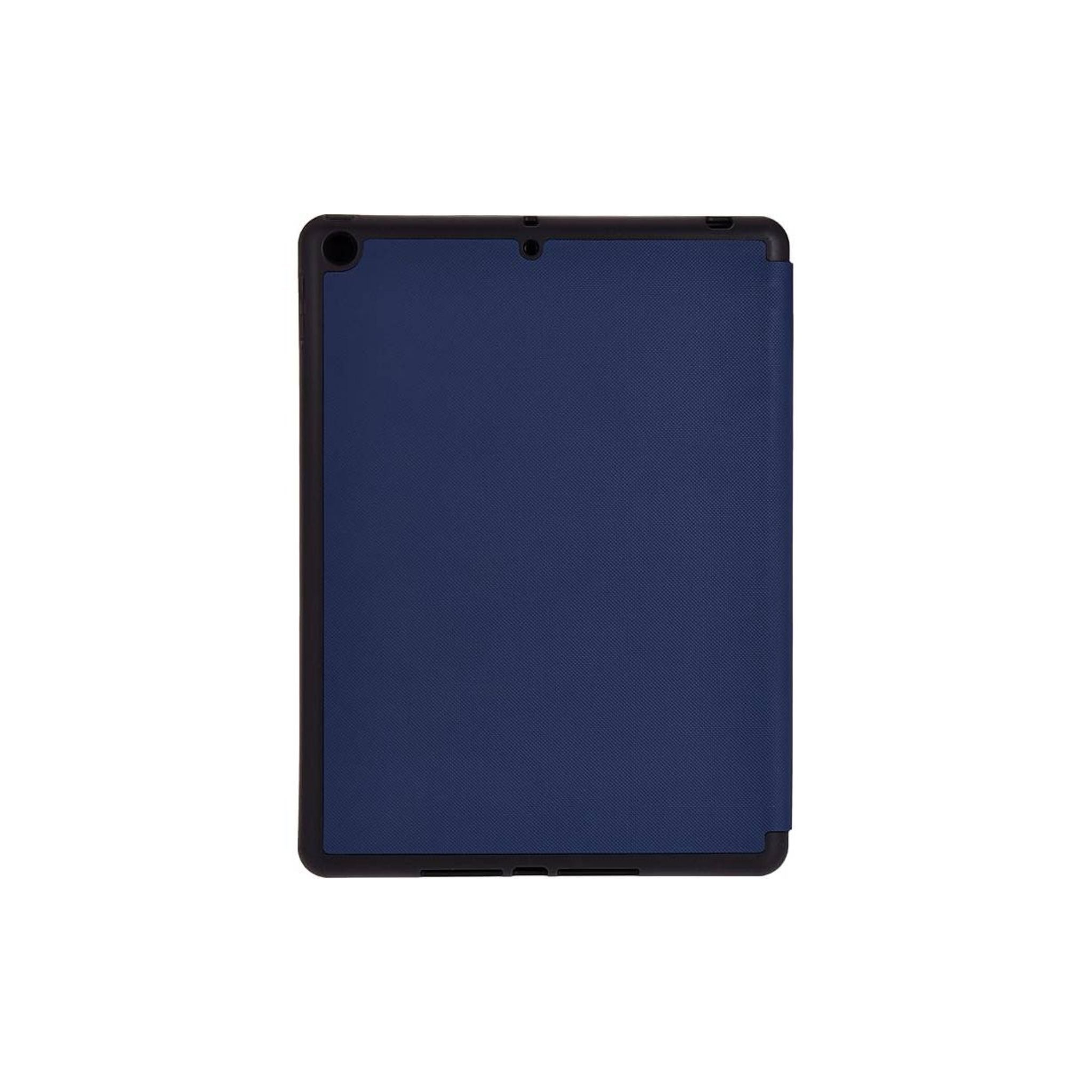 Green Lion Hogo Premium Case with Pencil Holder for iPad 10.2", Stable Trifold Stand, Full Body Drop Protection, Soft TPU Easy Install & Remove, Effective Shockproof - Blue