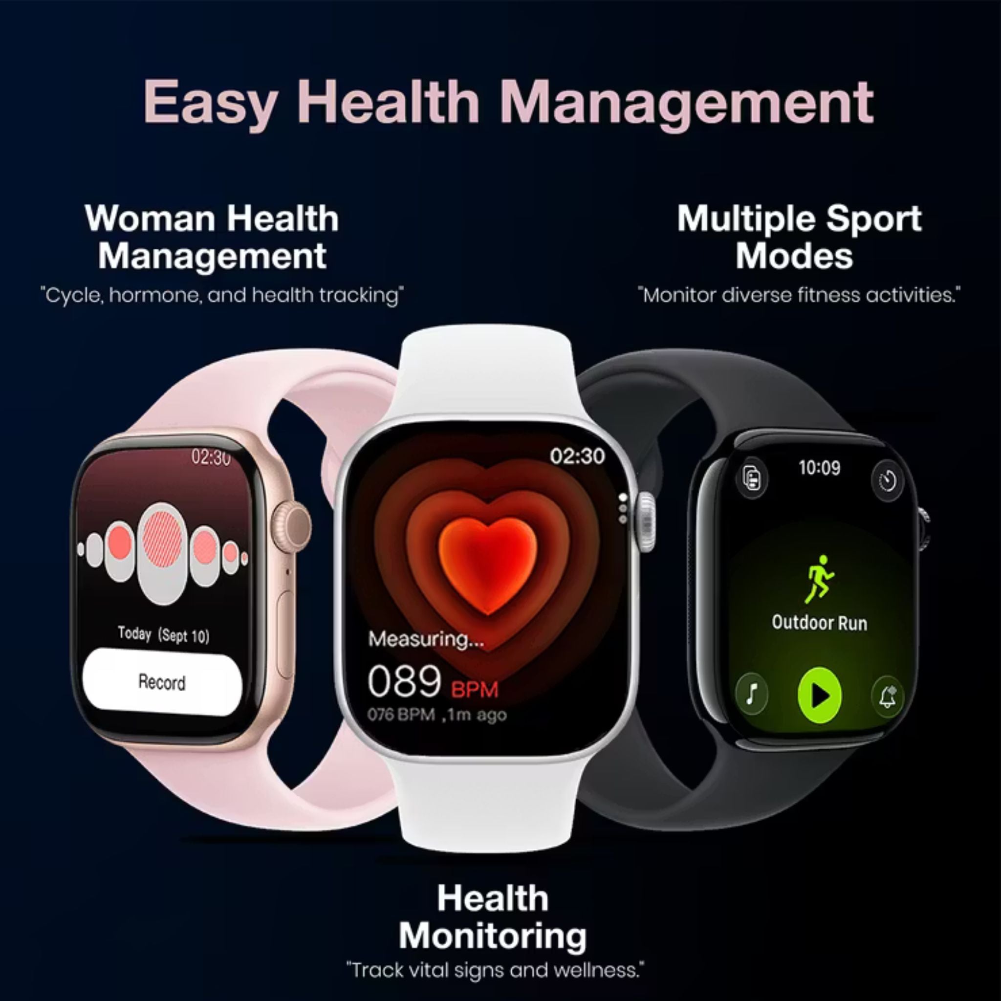 Green Lion Communicate Smart Watch with 2.07" IPS Dispaly, 380mAh Battery Capacity, Wireless Charging, AI Voice Assistant, 1GB Flash, 3-5 Days Working Time - Silver