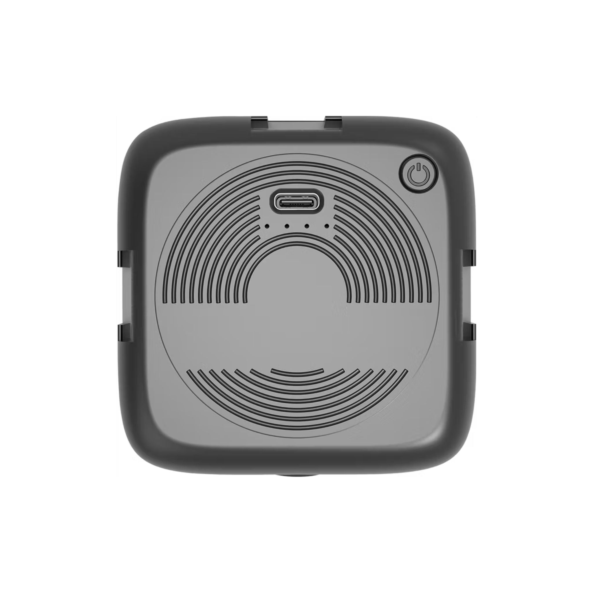 Green Lion Mini Snap Light, ABS Material, 2000mAh Battery Capacity, 100-1250Lm Brightness, 2-8 Hours Working Time, 3 Hours Charging Time, Type-C Charging Port - Black