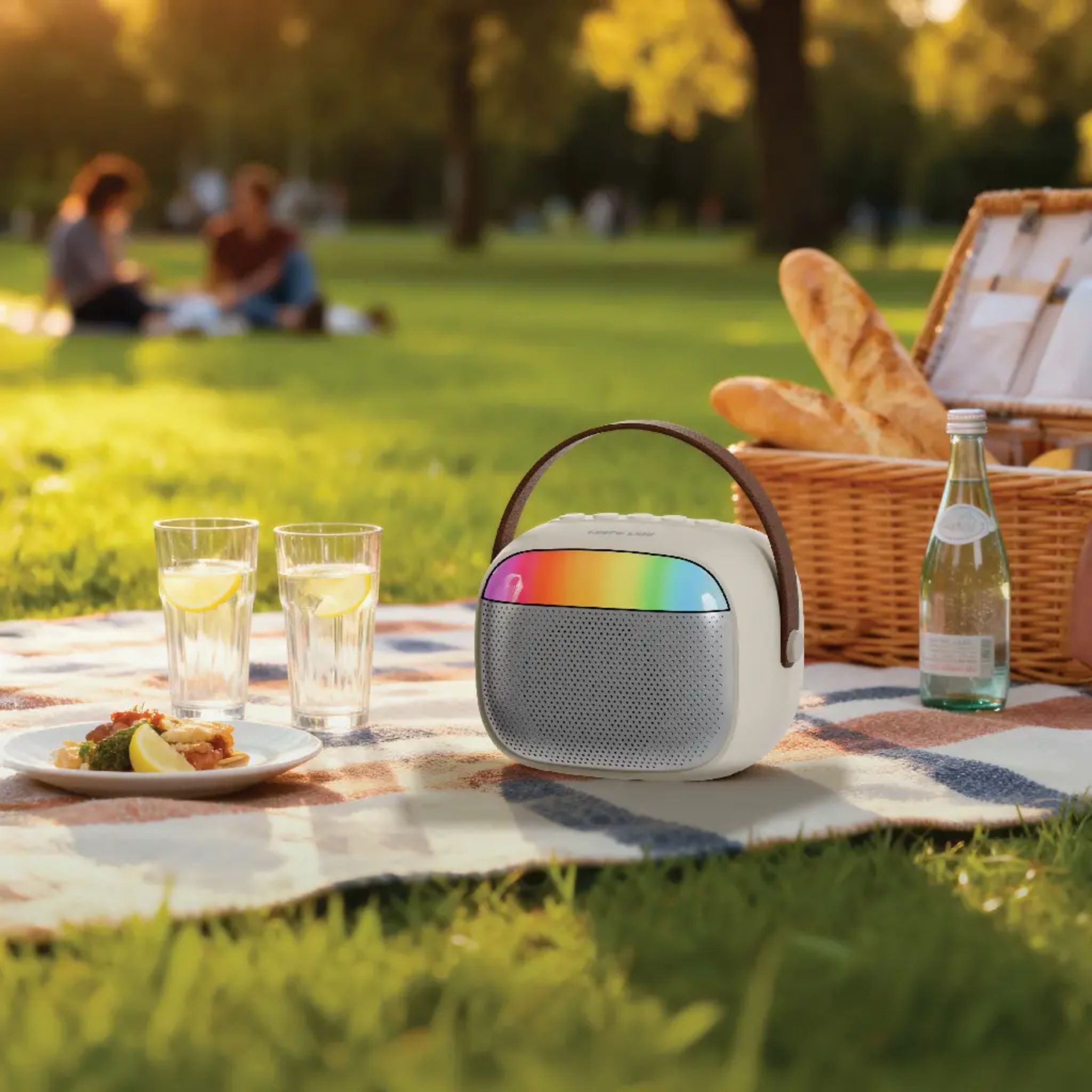 Green Lion Melody Mini Karaoke Speaker - Beige