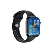 Green Lion Communicate Smart Watch with 2.07" IPS Dispaly, 380mAh Battery Capacity, Wireless Charging, AI Voice Assistant, 1GB Flash, 3-5 Days Working Time - Black