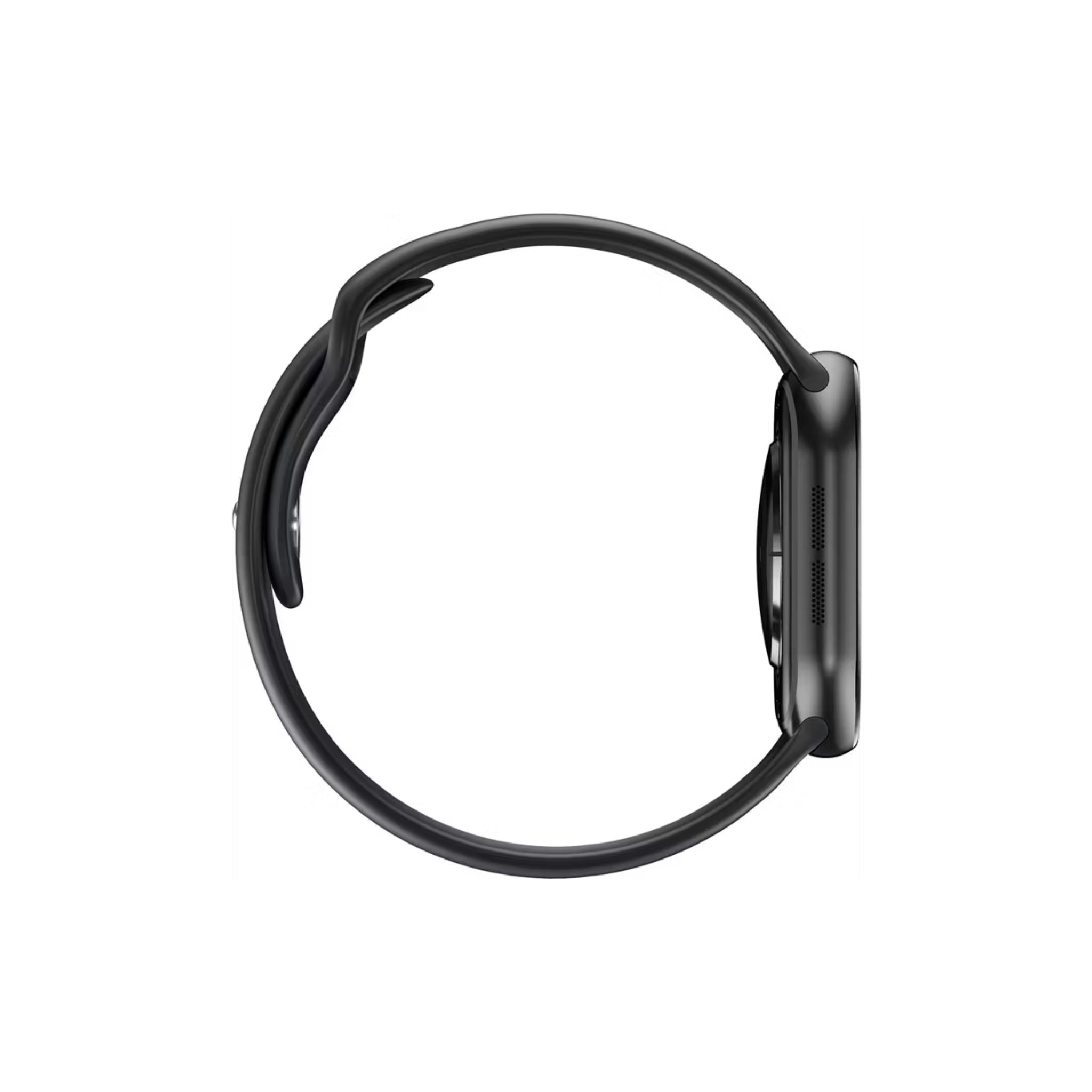 Green Lion Communicate Smart Watch with 2.07" IPS Dispaly, 380mAh Battery Capacity, Wireless Charging, AI Voice Assistant, 1GB Flash, 3-5 Days Working Time - Black