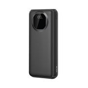 Green Lion Nairo 20000mAh Power Bank with USB-C & Dual USB-A Ports, ABS & PC Material, Flight Approved, Slim &Portable Design, 11200mAh Rated Capacity, Charging Protection, Digital Display - Black
