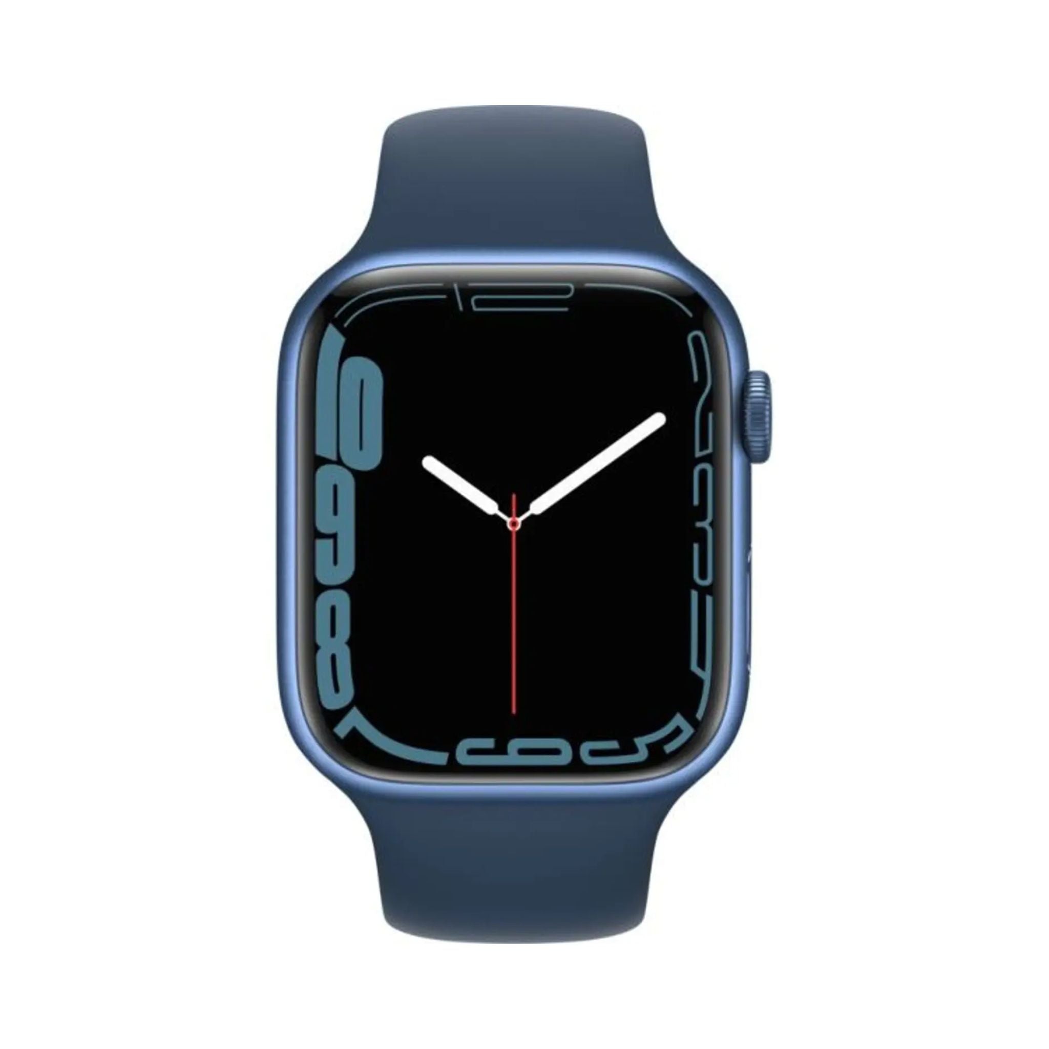 Apple Watch Series 7 (GPS, 41mm) Smart watch - Blue Aluminium Case with Abyss Blue Sport Band