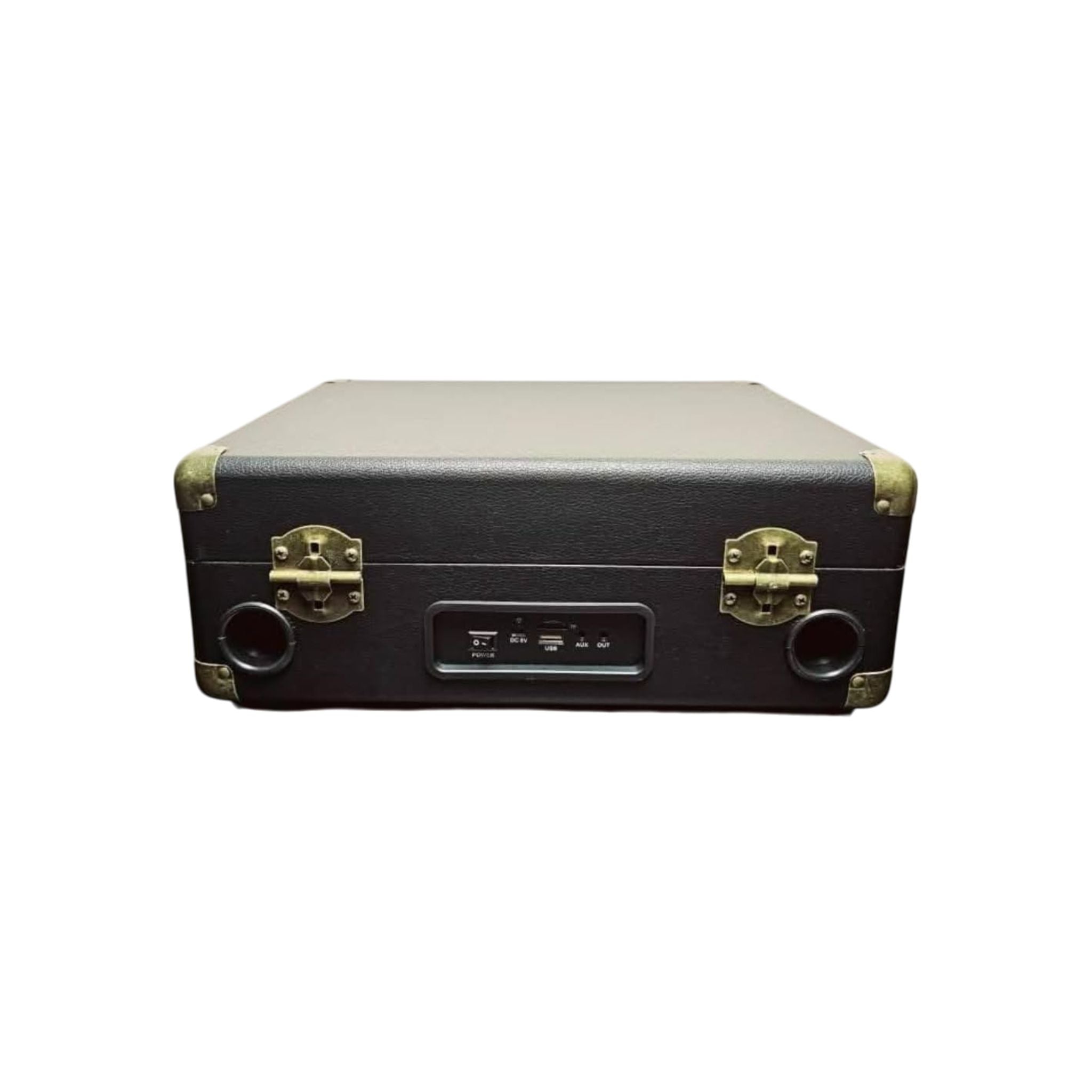 SmartBarry Portable Karaoke Bluetooth Unique SuitCase Speaker with 2 dual Microphones with Karaoke Family/Offering Indoor & Outdoor KTV ECO FRIENDLY & experience in different enviroment-Black