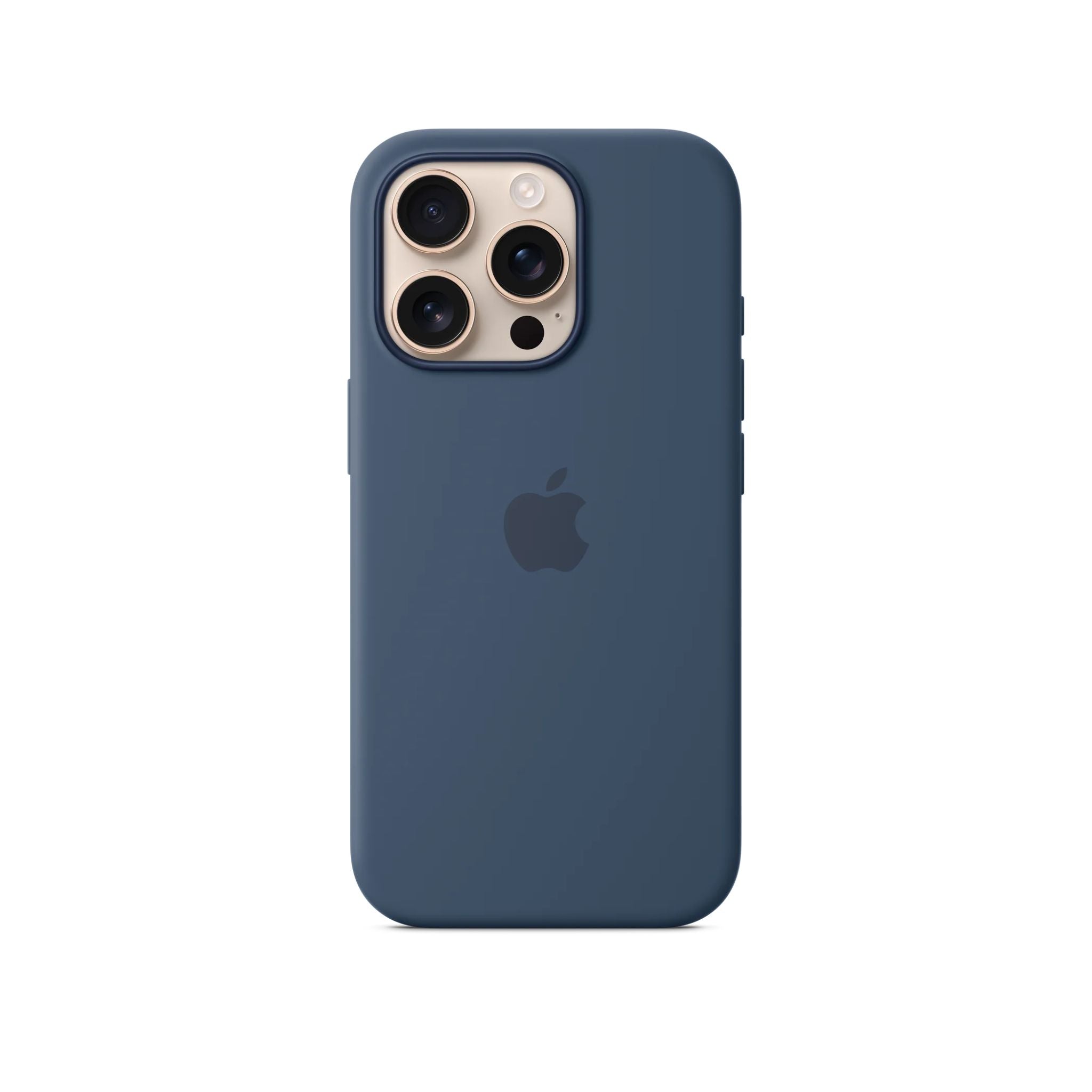 Apple iPhone 16 Pro Silicone Case with MagSafe-Denim