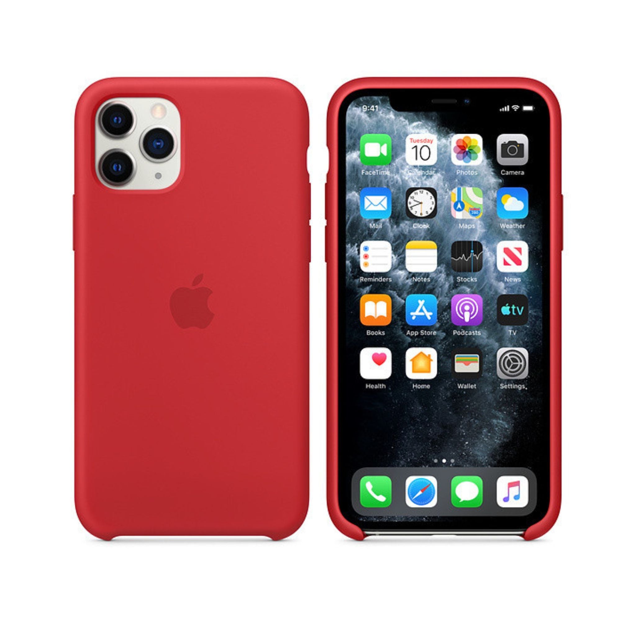 Protective Case Cover For Apple iPhone 11 Pro-Red