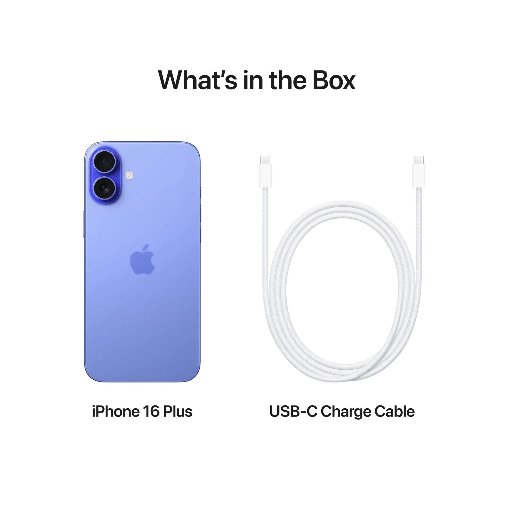 Apple iPhone 16 Plus (128 GB) - Ultramarine (INDIA)