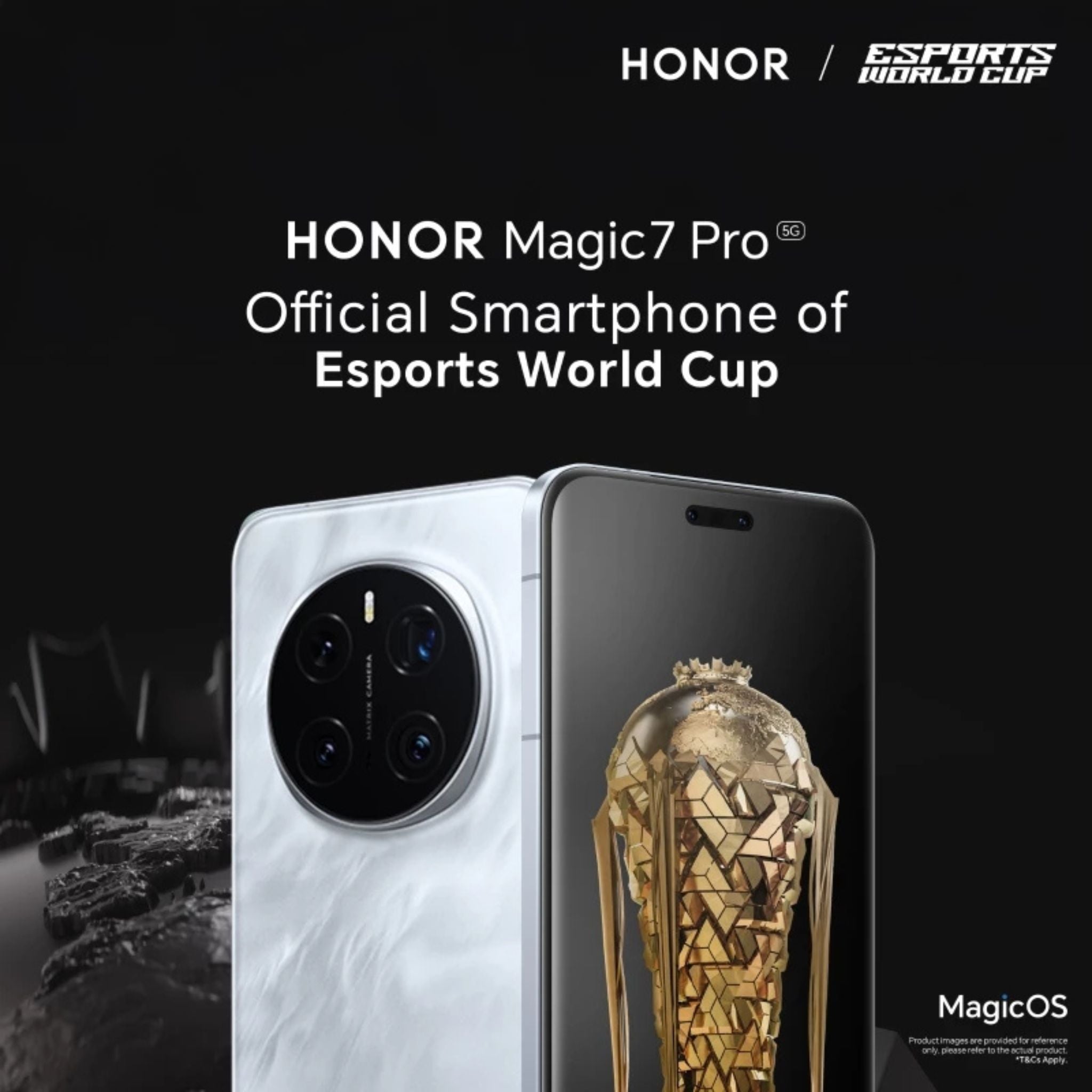 Honor Magic7 Pro 5G, Dual SIM 12GB RAM 512 GB - Middle East Version- Lunar Shadow Grey