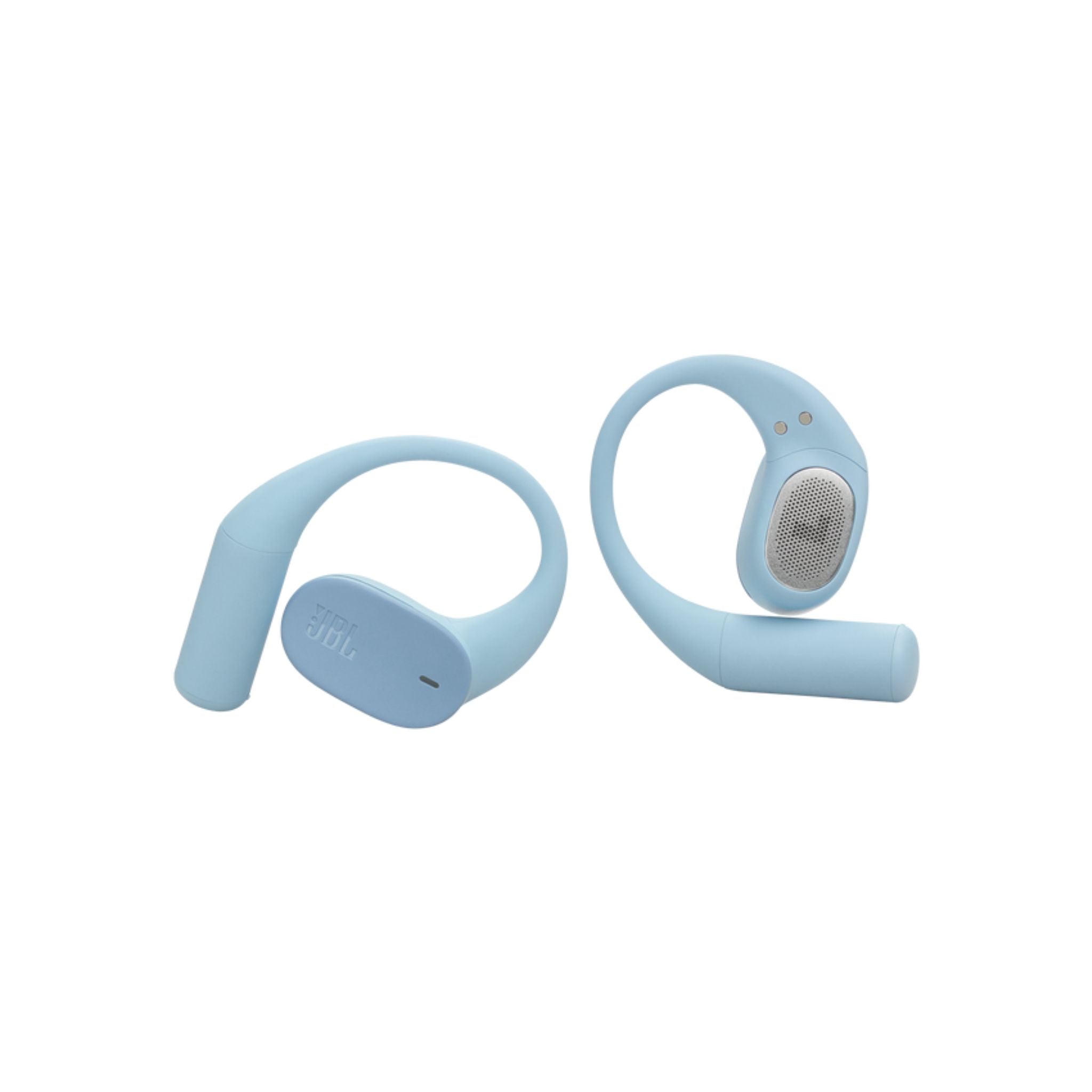 JBL Sense Lite Wireless Earbuds with Open Design and Ear Hook, JBL OpenSound Air Conduction Technology, 32 Hours Operation, Water & Dust Resistant IP54 - Blue
