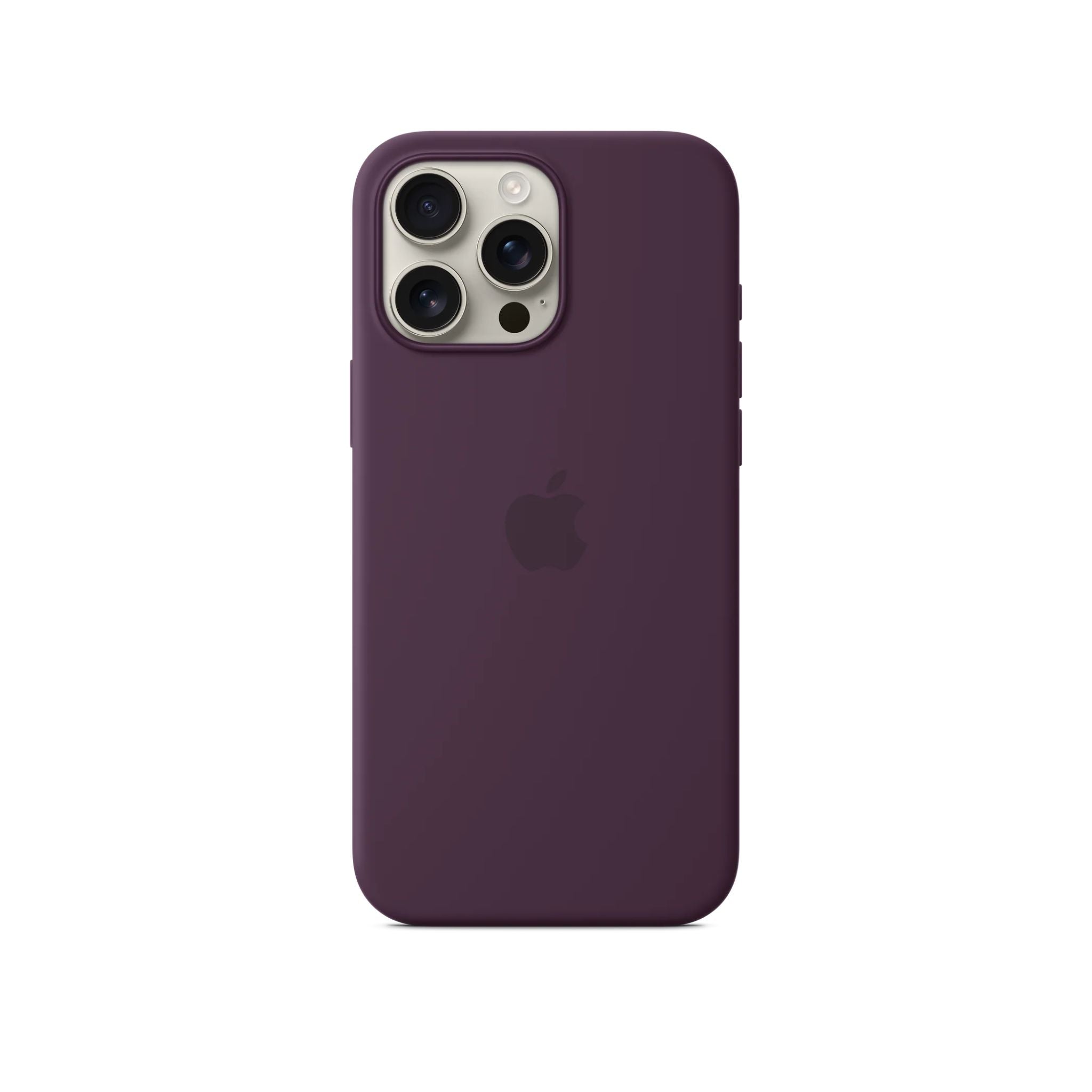Apple iPhone 16 Pro Max Silicone Case with MagSafe - Plum