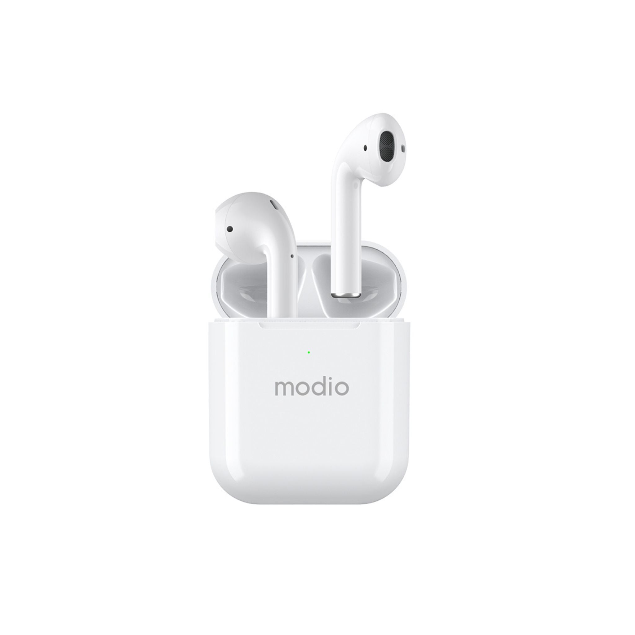 Modio ME1  Wireless Bluetooth Earbud Pro for Android and iPhones, White