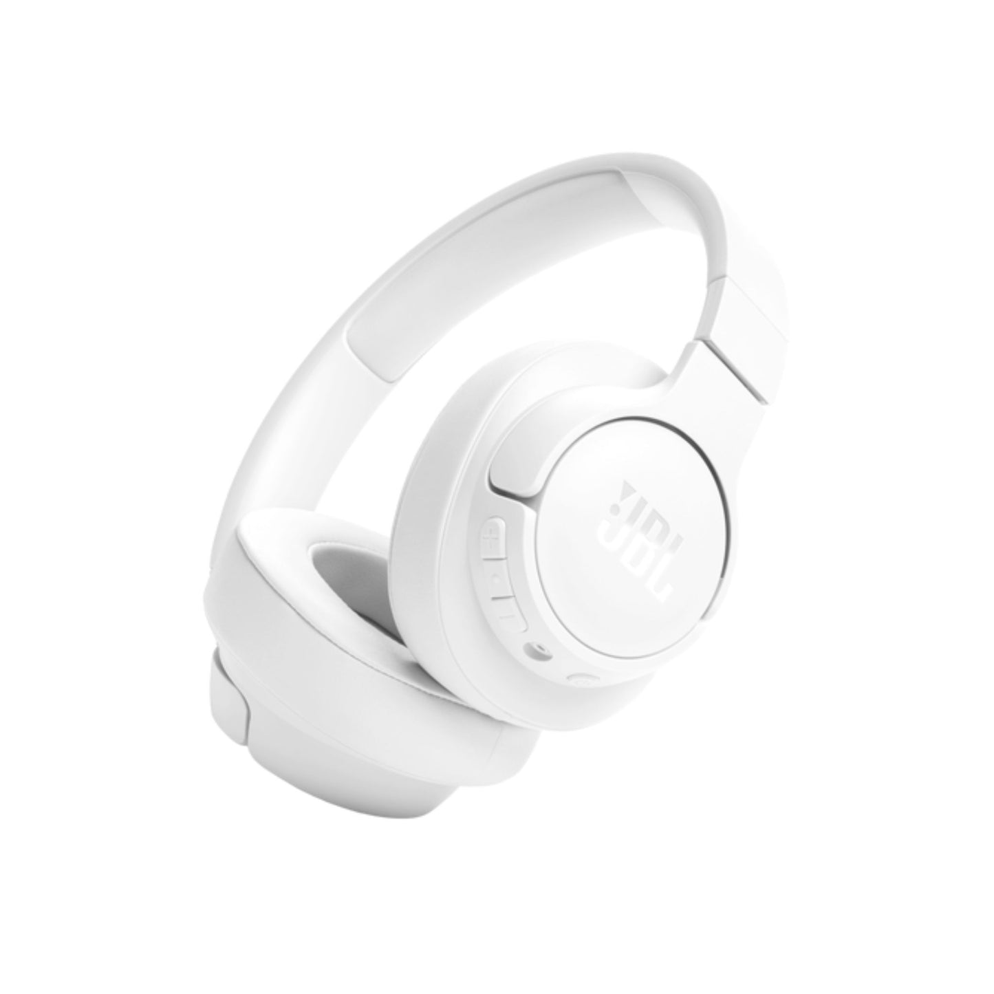 JBL Tune 720BT Wireless Over-Ear Headphones, Pure Bass Sound, Bluetooth 5.3, 76H Battery, Hands-Free Call, Multi-Point Connection, Foldable, Detachable Audio Cable- White