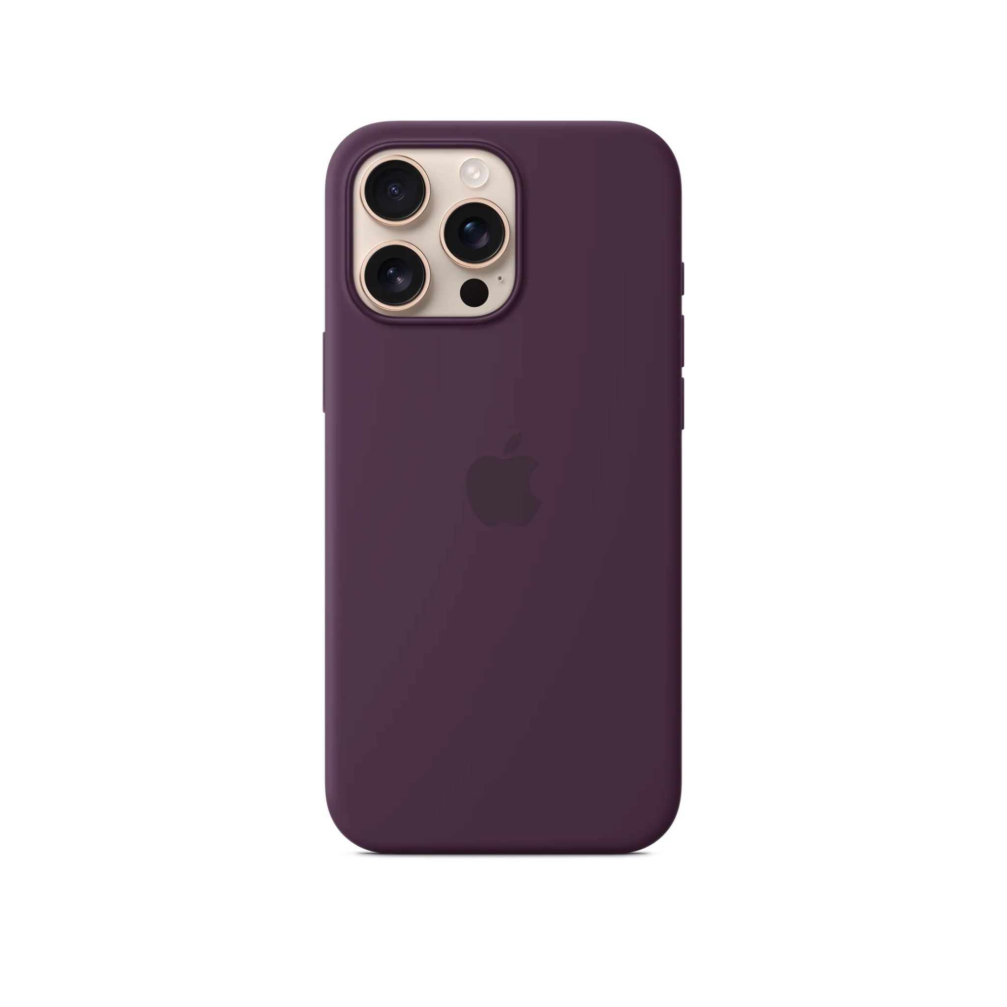 Apple iPhone 16 Pro Max Silicone Case with MagSafe - Plum