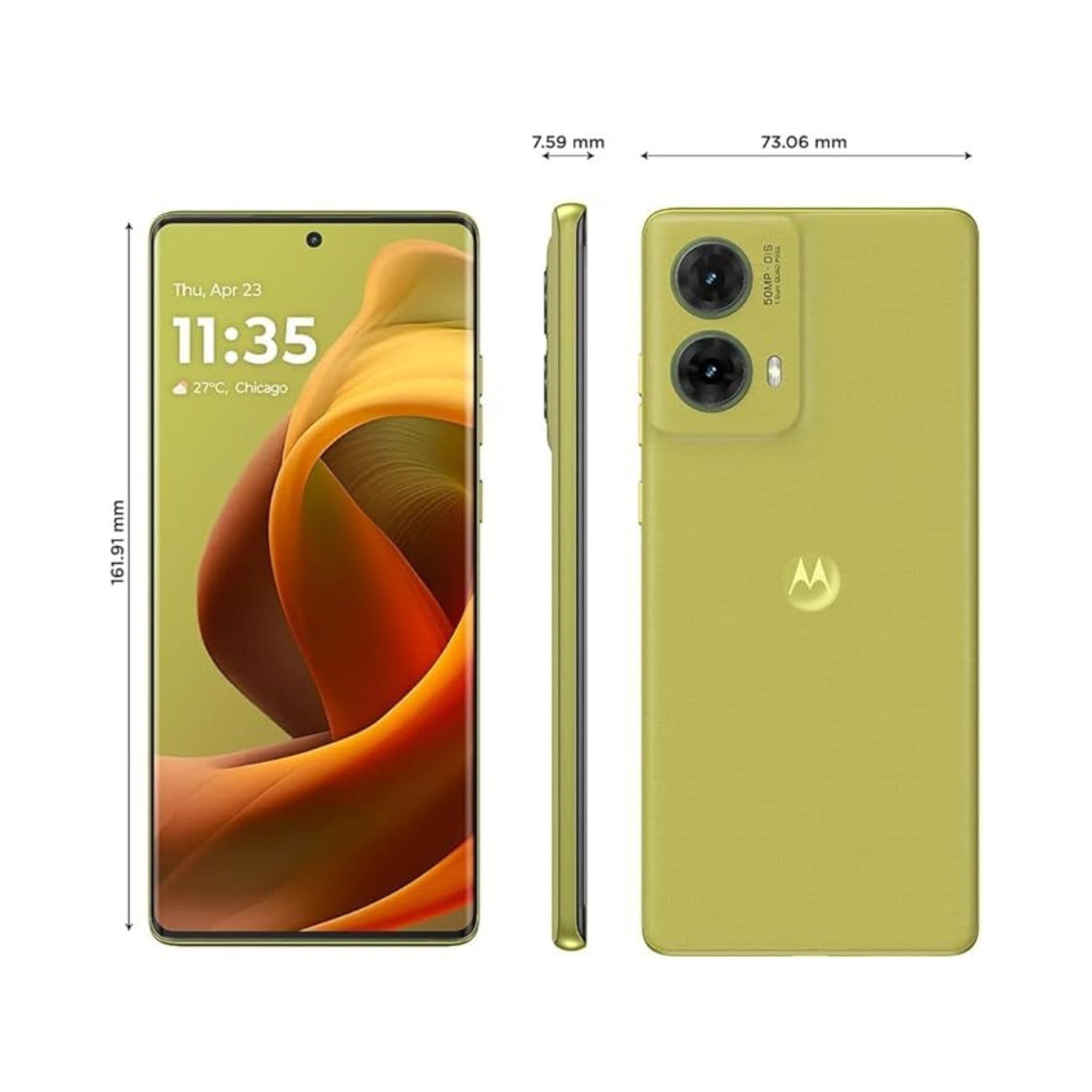 Motorola Moto g85 5G, Dual SIM 8GB RAM 256GB ROM- International Version - Olive Green