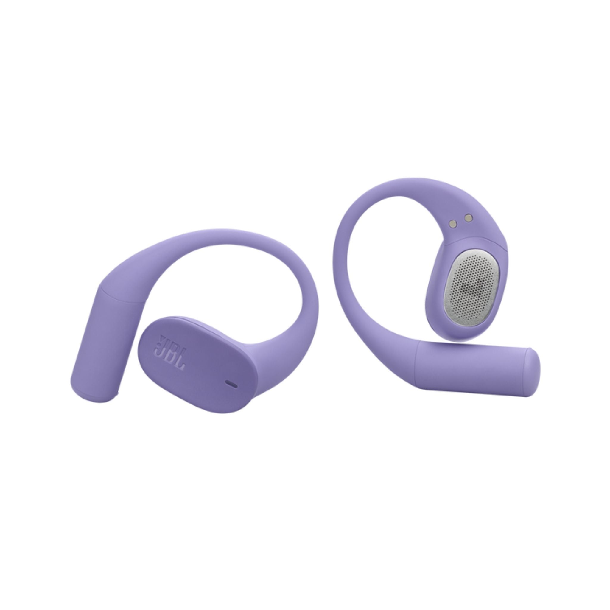 JBL Sense Lite Wireless Earbuds with Open Design and Ear Hook, JBL OpenSound Air Conduction Technology, 32 Hours Operation, Water & Dust Resistant IP54-Purple