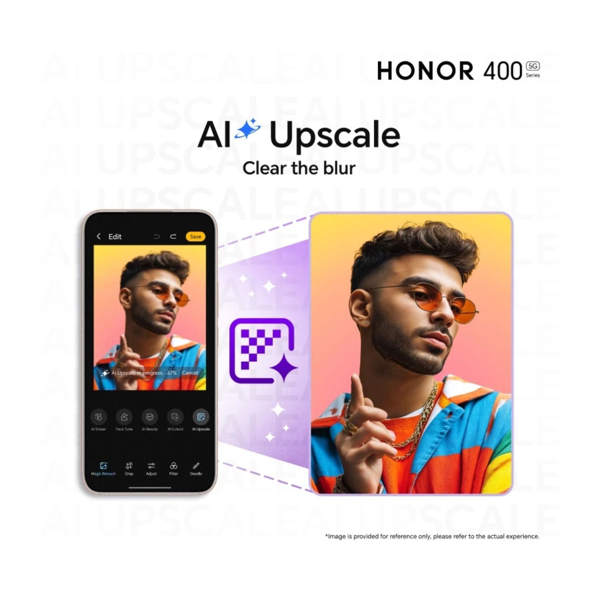 Honor 400  5G, Dual SIM 12GB RAM 256GB  - Middle East Version- Meteor Silver