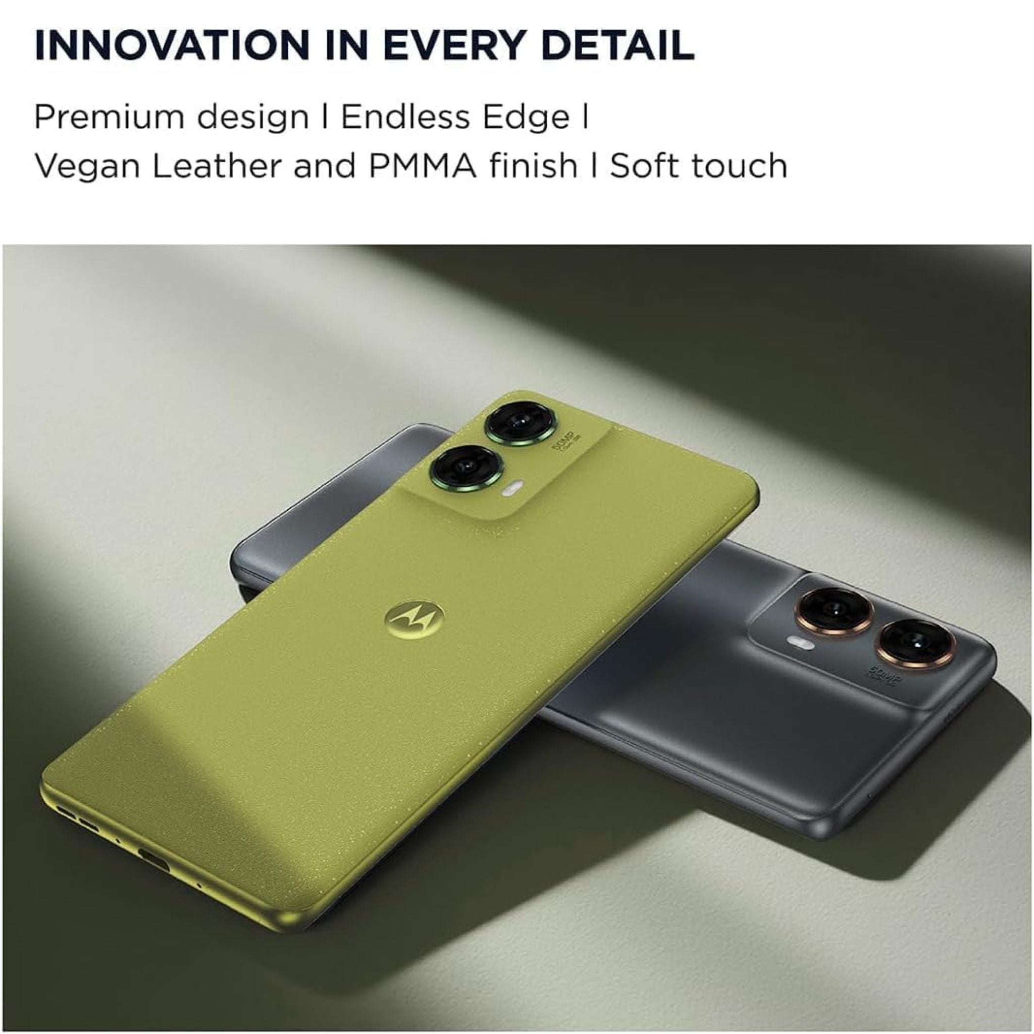 Motorola Moto g85 5G, Dual SIM 8GB RAM 256GB ROM- International Version - Olive Green