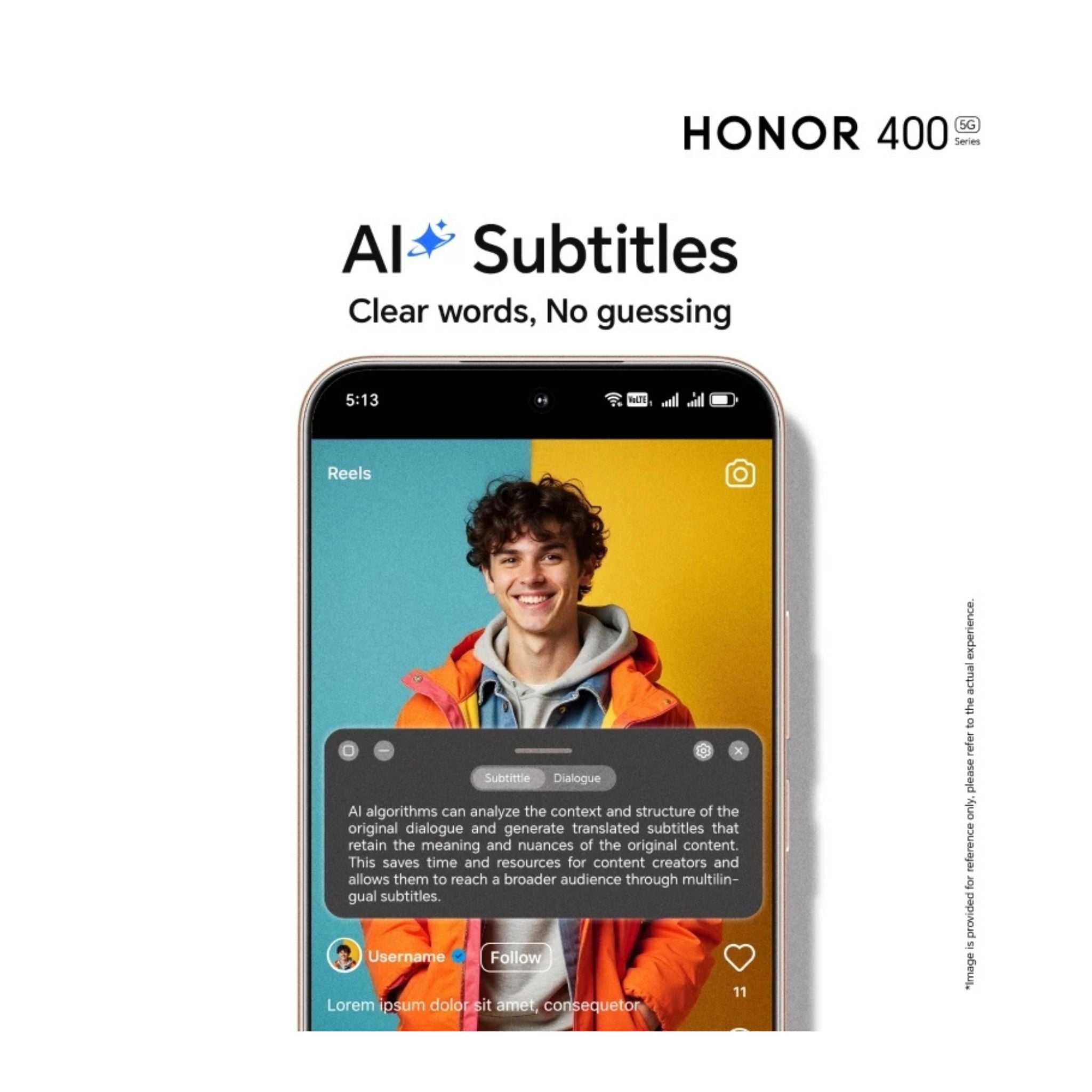 Honor 400  5G, Dual SIM 12GB RAM 256GB  - Middle East Version- Meteor Silver