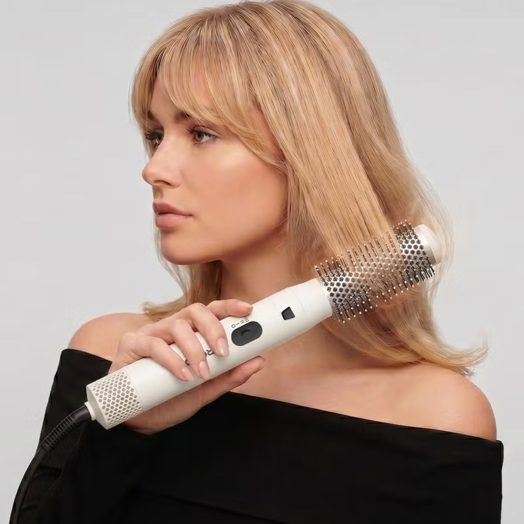 Porodo Tulip 5-In-1 Multi-Function Hair Styler - White