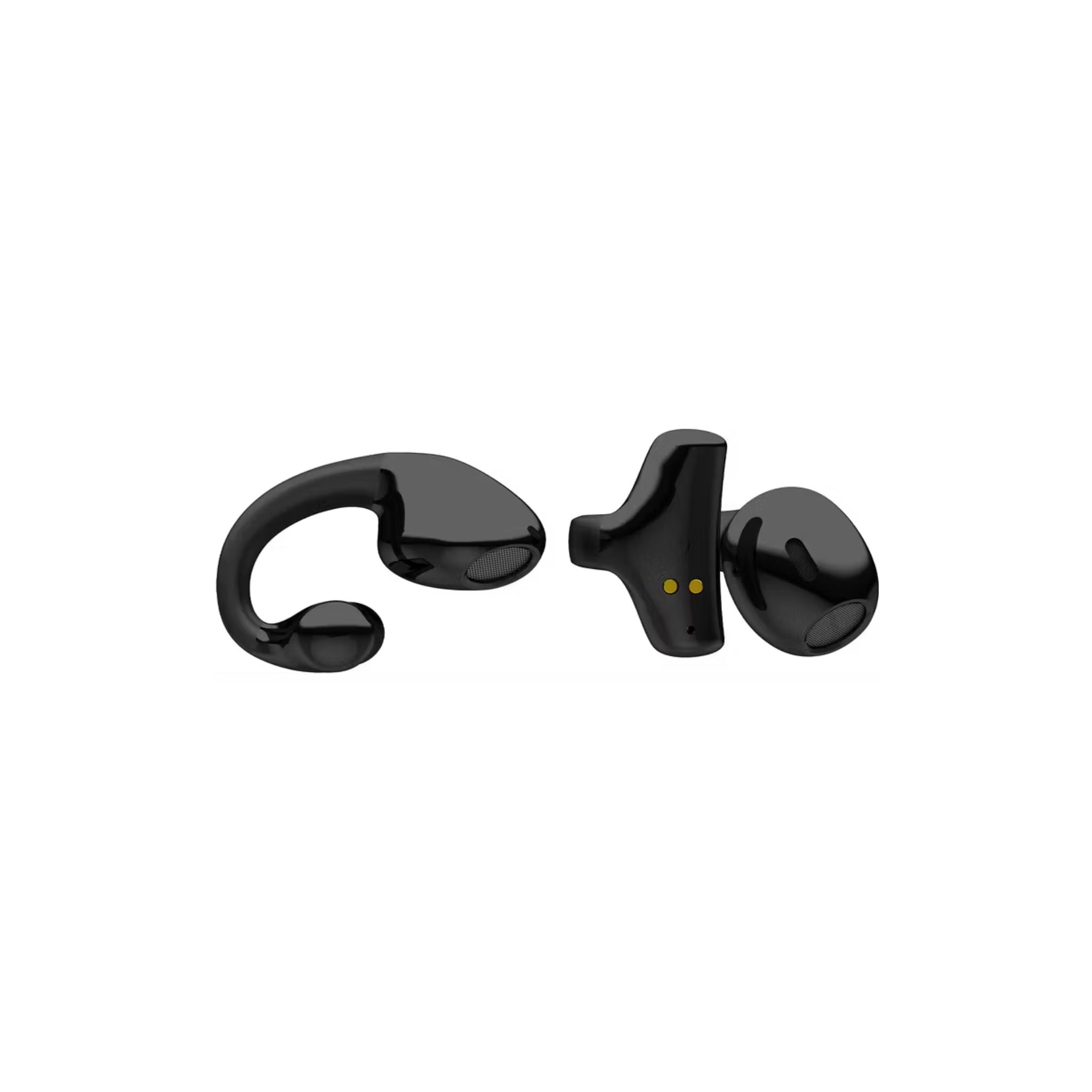 Porodo Soundtec TWS Ear Clip, 10m Transmission Range, Bluetooth V5.3, Up to 24 Hours Play Time, 300mAh Battery Capacity - BlackPorodo Soundtec TWS Ear Clip, 10m Transmission Range, Bluetooth V5.3, Up to 24 Hours Play Time, 300mAh Battery Capacity - Black