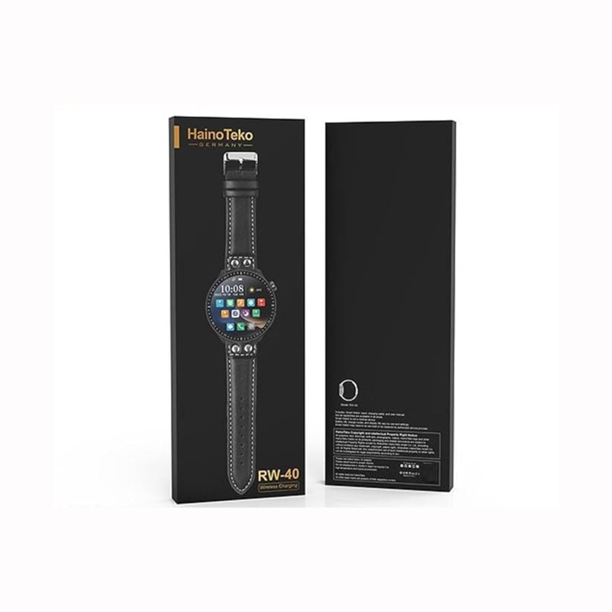 HainoTeko Germany (RW-40) SmartWatches For Men and Boys-Black