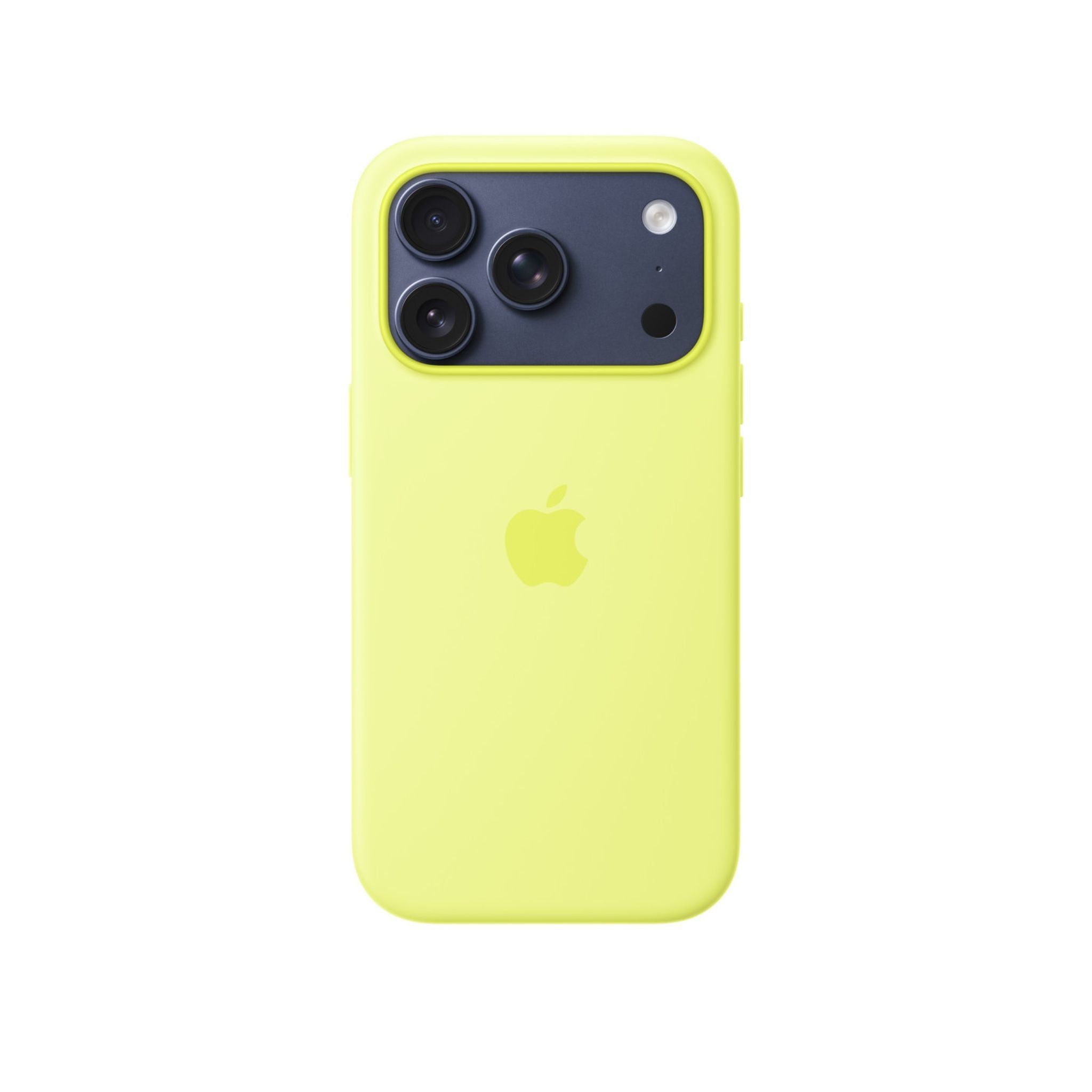 Apple iPhone 17 Pro Silicone Case with MagSafe – Neon Yellow