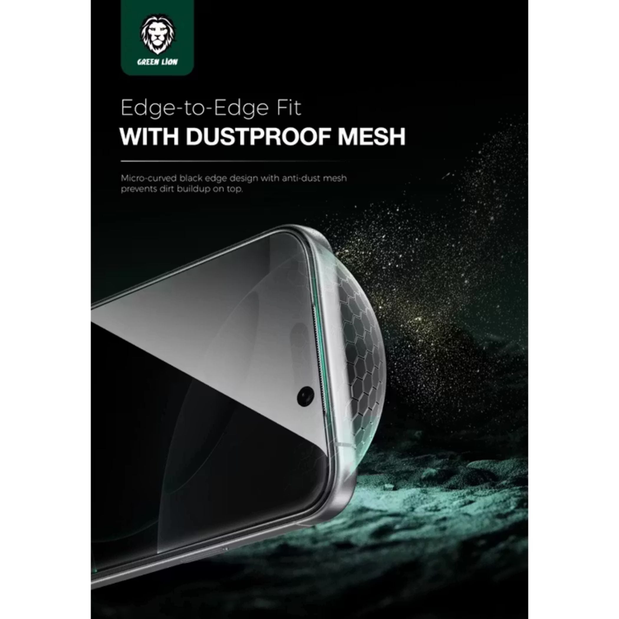 Green Lion 9H Steve Privacy Screen Protector for iPhone 17 Pro Max, Anti-Peeping Glass, 9H Item Hardness, Crystal Clear, Highly Responsive, Privacy Protection, Anti-Fingerprint, Anti-Scratch, Oleophobic Coating, Ultra-Thin - Black