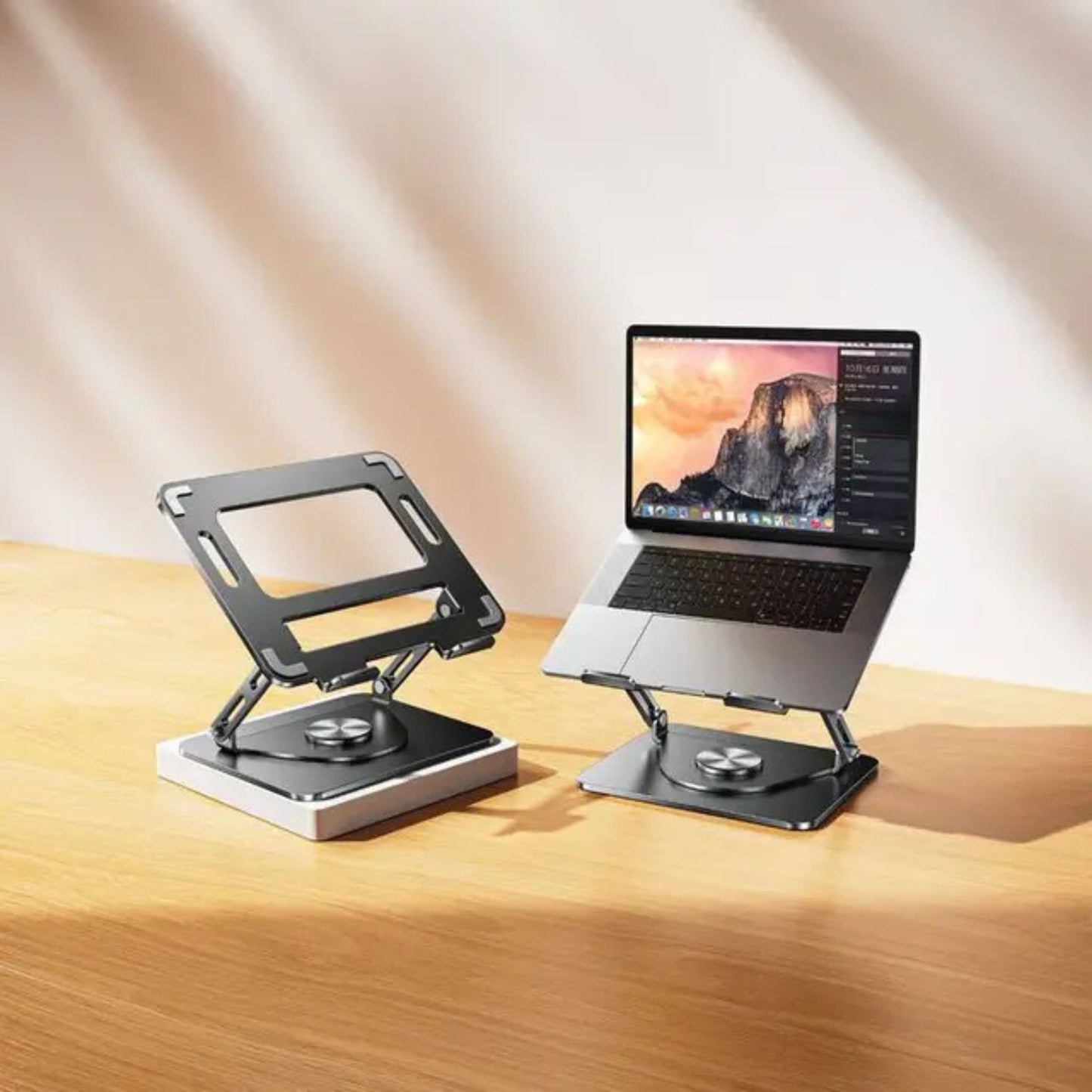 GREEN LION 360° Rotatable Laptop Stand, Flexible Design, Non-Slip Sili ...