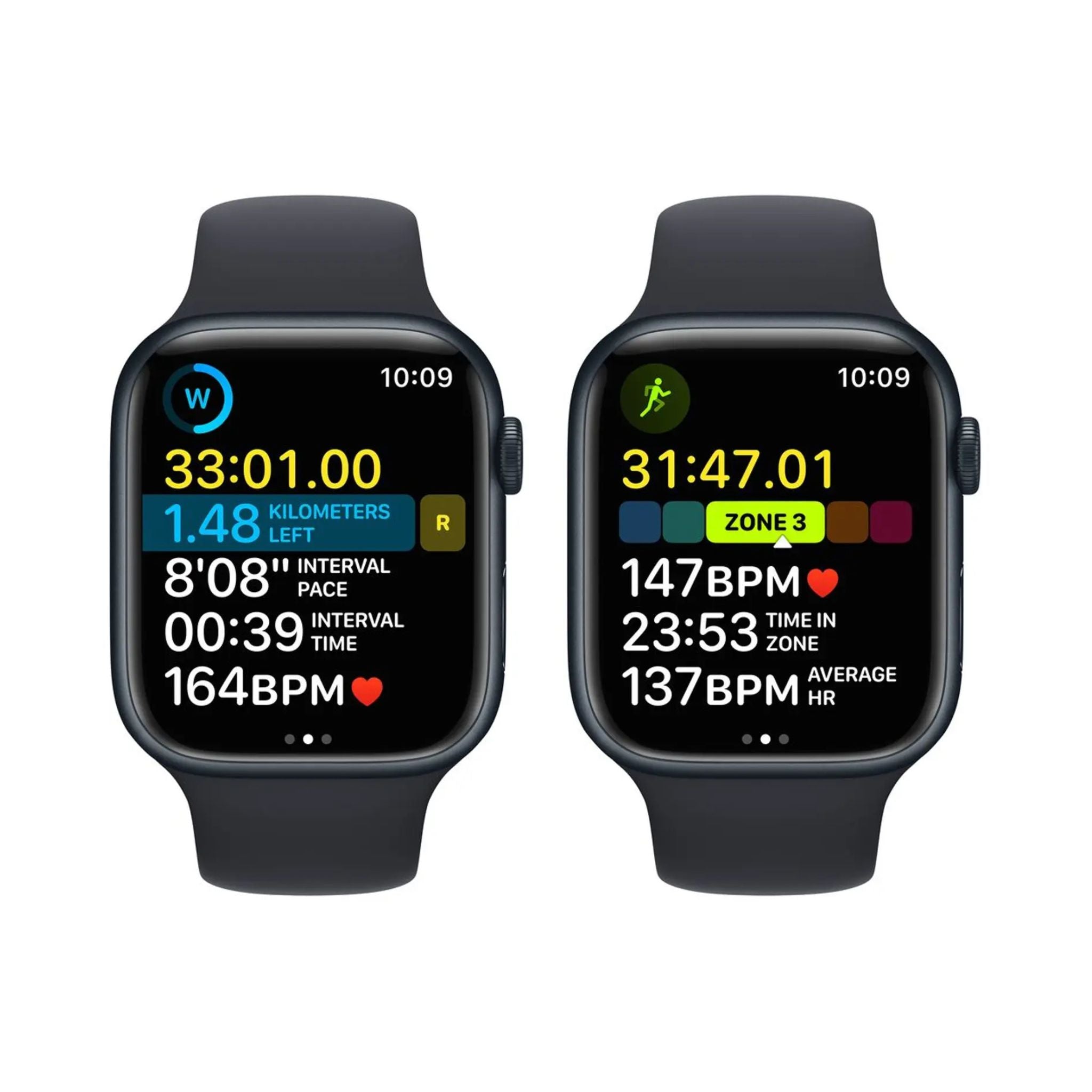Apple Watch Series 8 GPS + Cellular 41mm Midnight Aluminium Case Midnight Sport Band