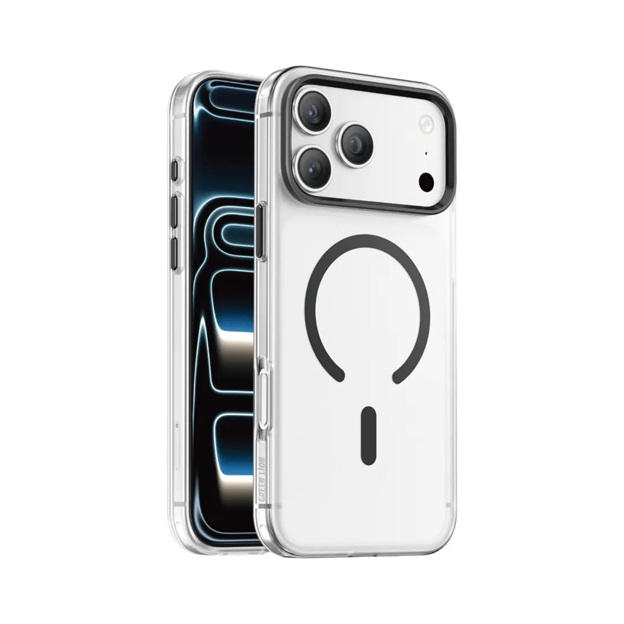 Green Lion Matte MagSafe Case for iPhone 18 Pro - Black