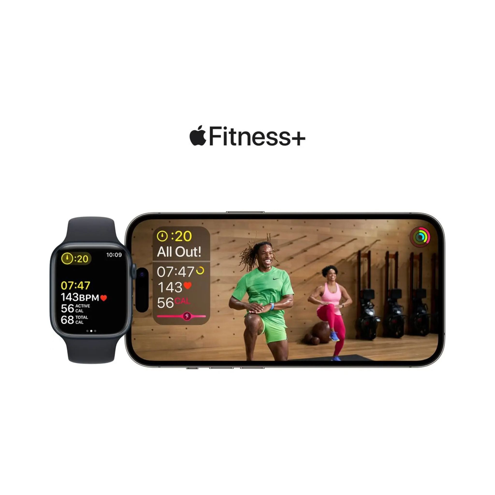 Apple Watch Series 8 GPS + Cellular 41mm Midnight Aluminium Case Midnight Sport Band