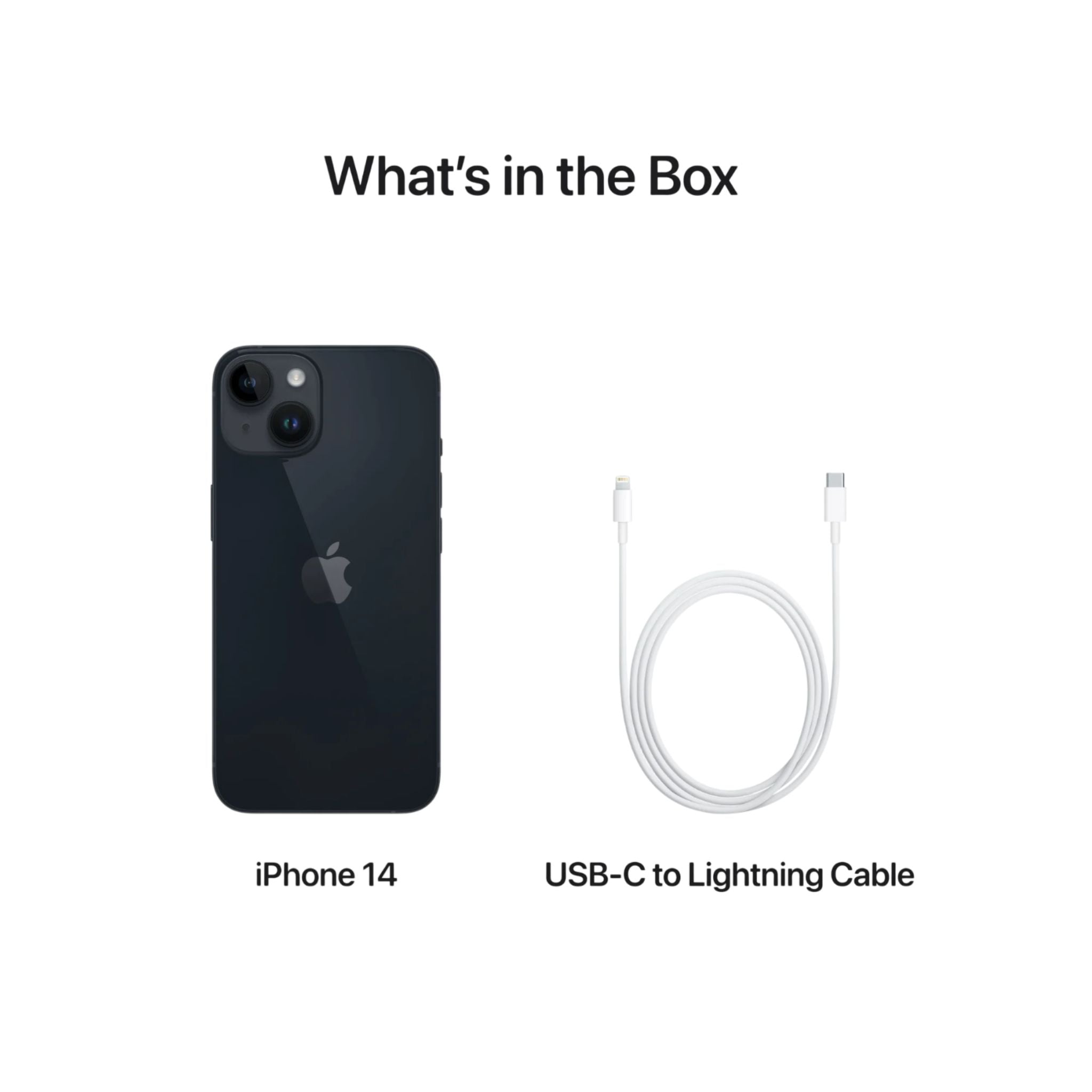 Apple iPhone 14 (128GB) – Midnight - Middle East Version with FaceTime