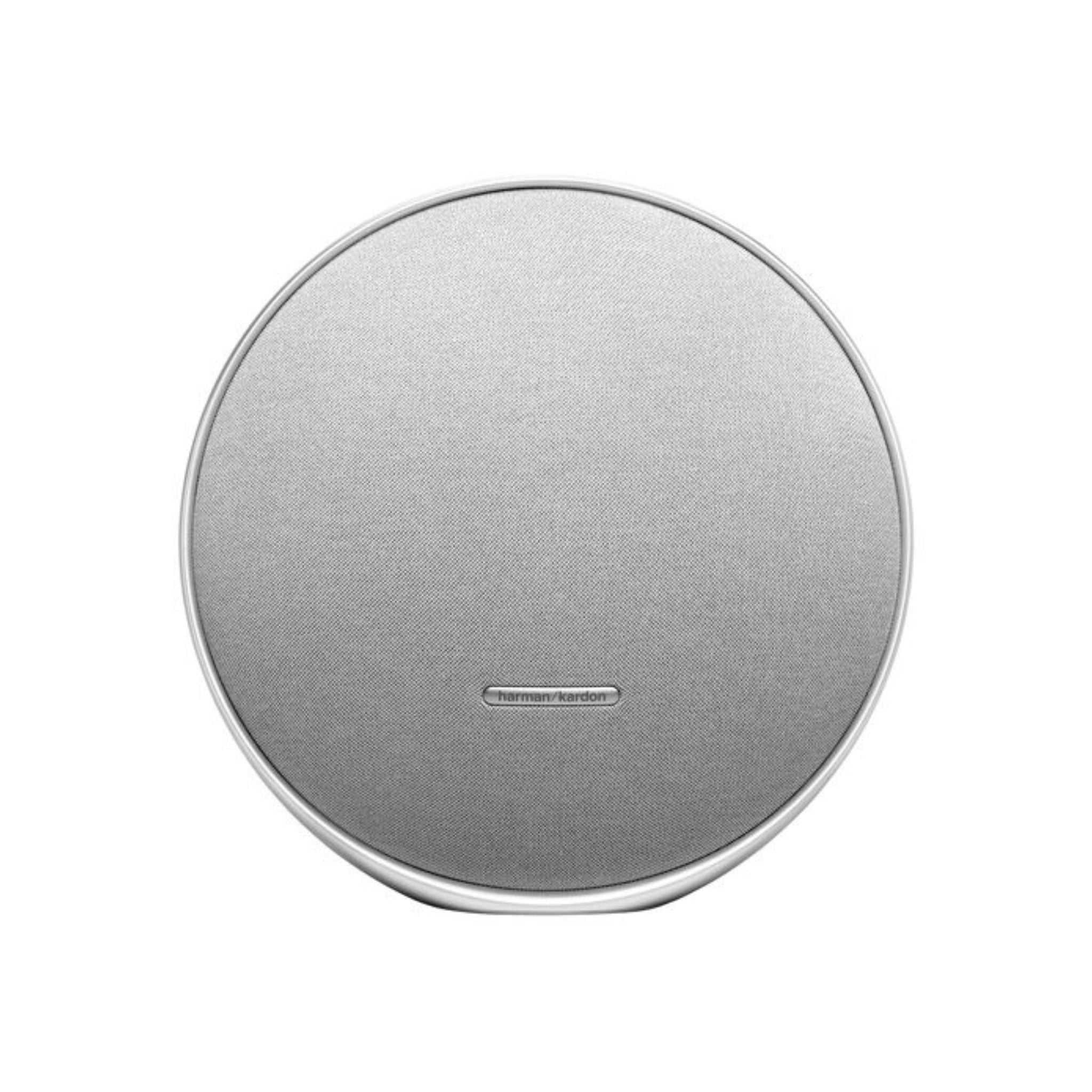 Harman Kardon Onyx Studio 9 Portable Stereo Bluetooth Home Speaker, Superior Sound, Wider Soundstage, Multi-Speaker Connection, Built-in Battery, Self-Tuning, Harman Kardon One App-Grey