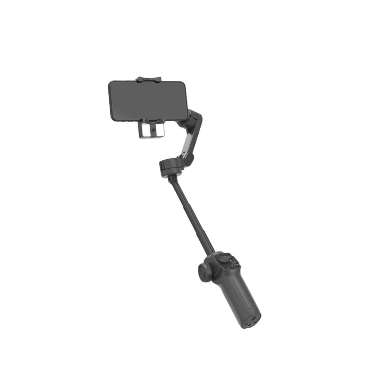 Porodo AI Tracker Gimbal P9 with 6 Hours Working Time, iOS/Android APP, Video Effects, 80 Minuets Working Time - Black