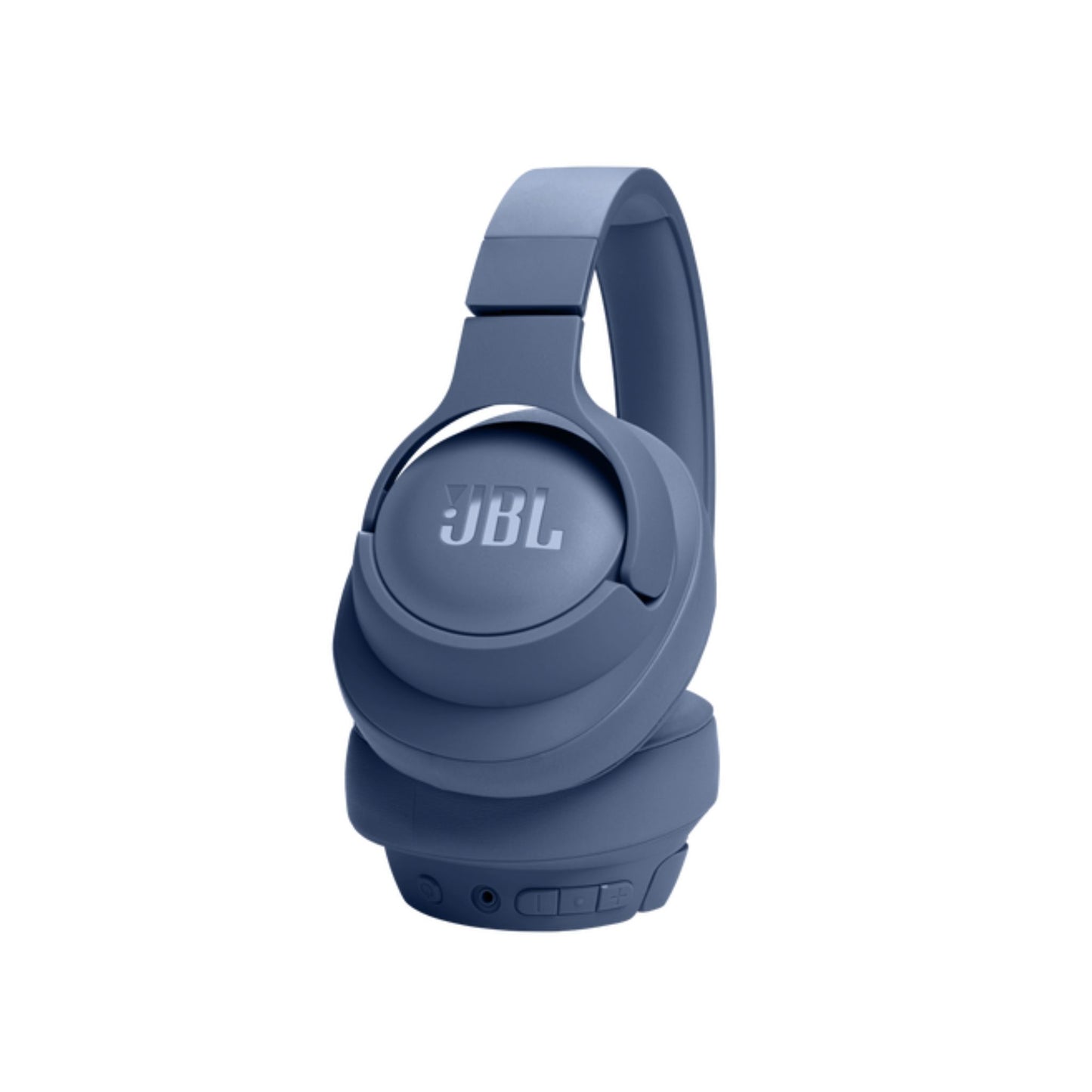 JBL Tune 720BT Wireless Over-Ear Headphones, Pure Bass Sound, Bluetooth 5.3, 76H Battery, Hands-Free Call, Multi-Point Connection, Foldable, Detachable Audio Cable - Blue