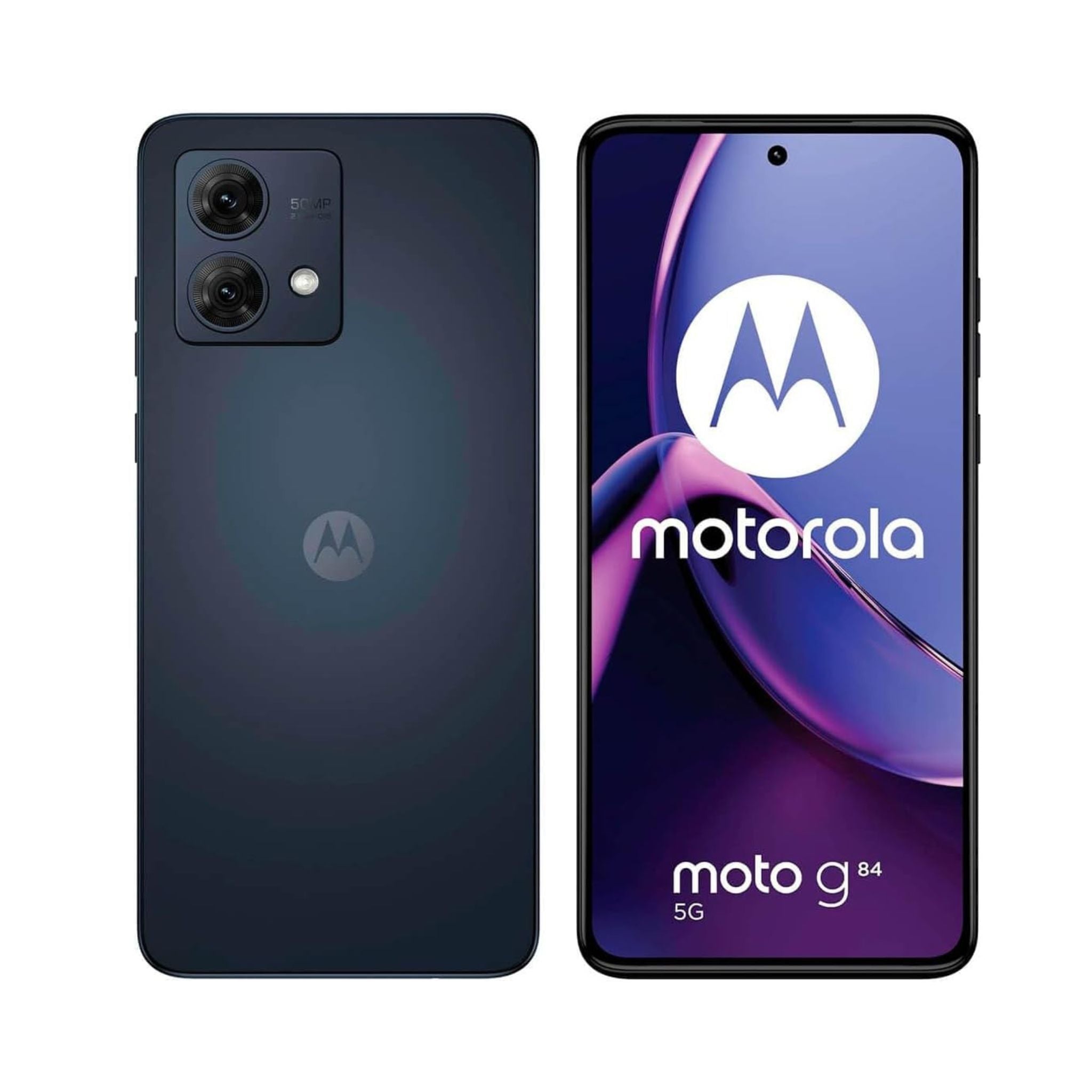 Motorola Moto G84 5G, Dual SIM 8GB RAM 256GB ROM- International Version- Midnight Blue